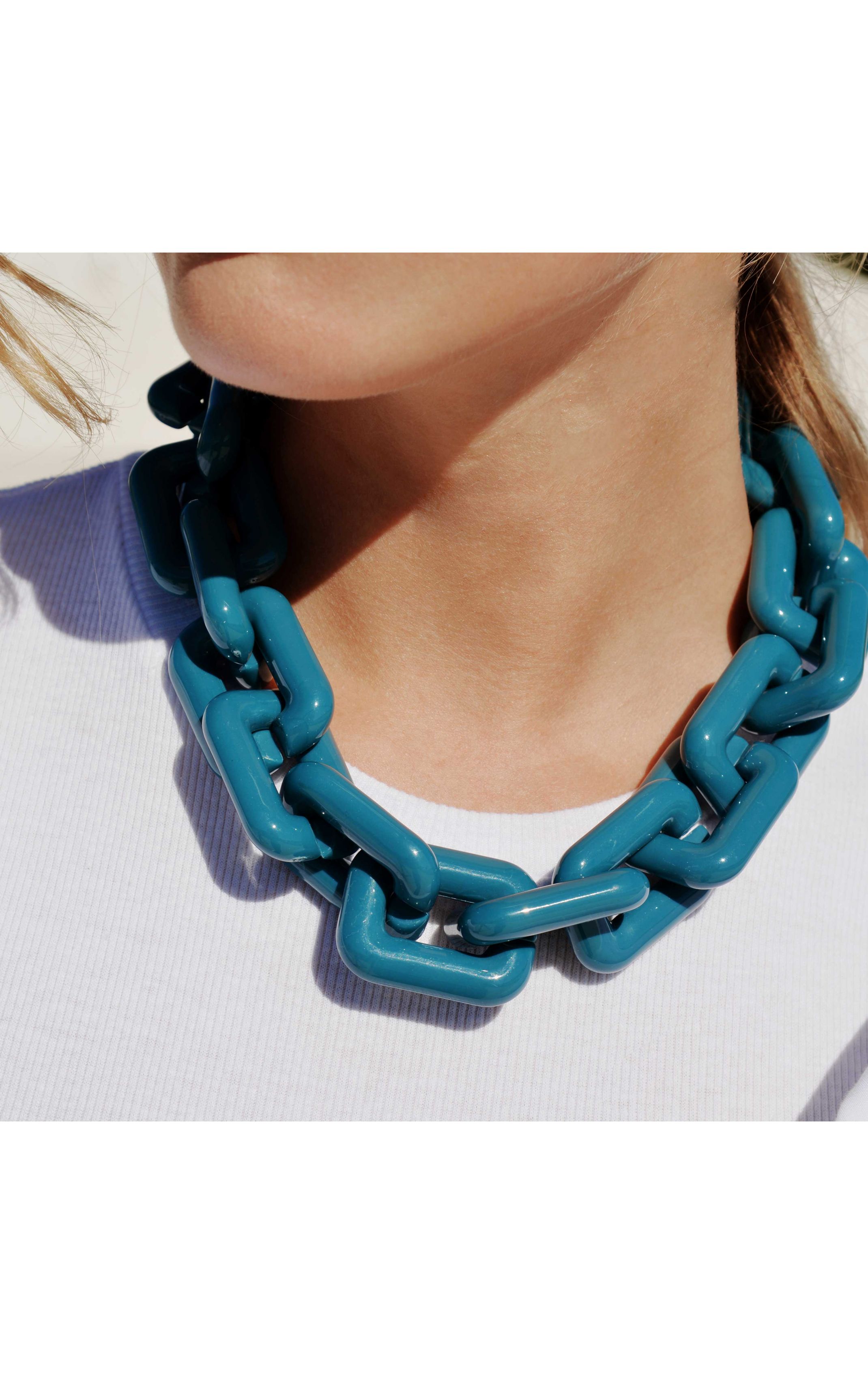 Collier Rhymes Bleu