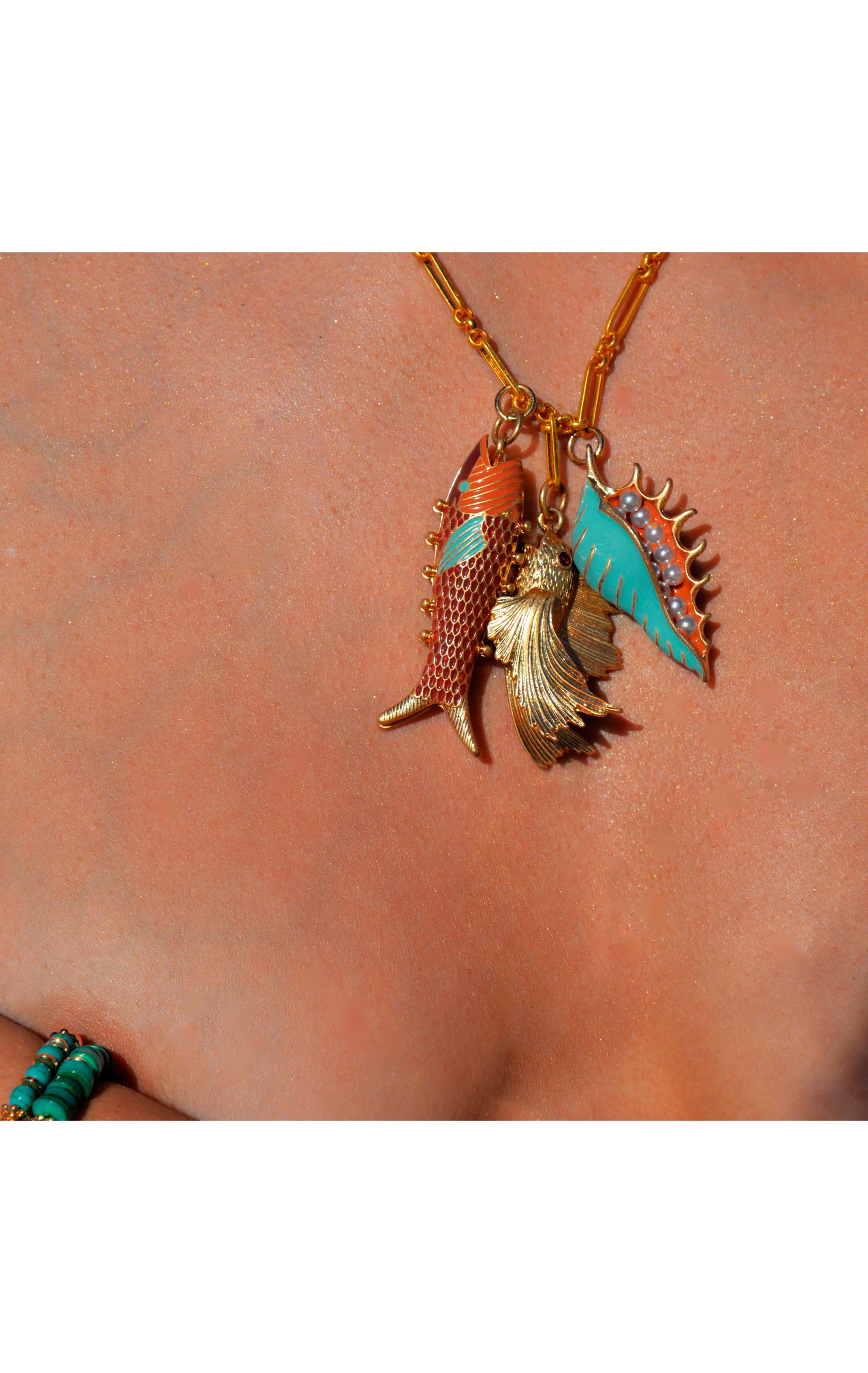 Necklace Lampedusa multi