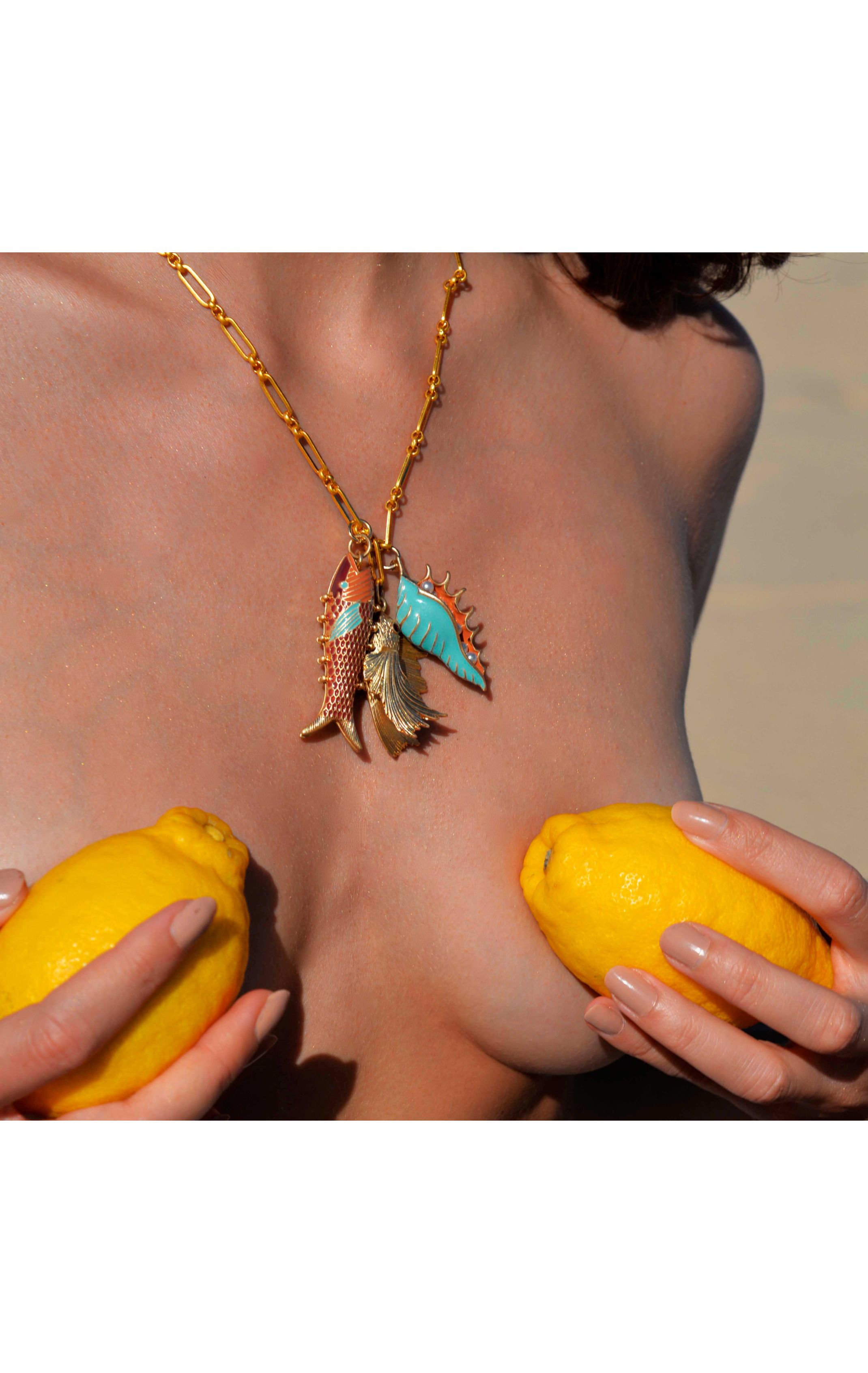 Necklace Lampedusa multi