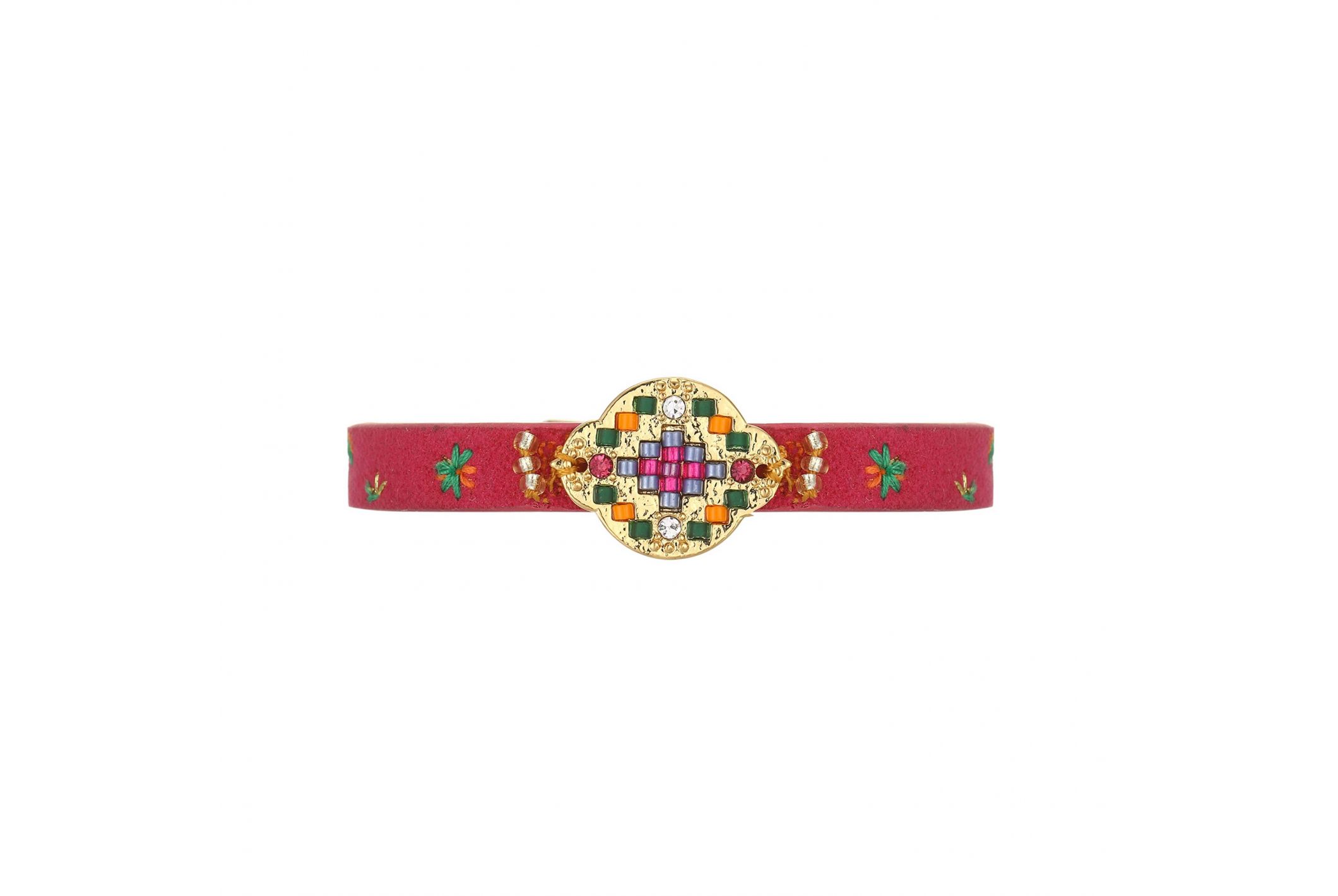 Hipanema Bracelet Eclectik Grenat