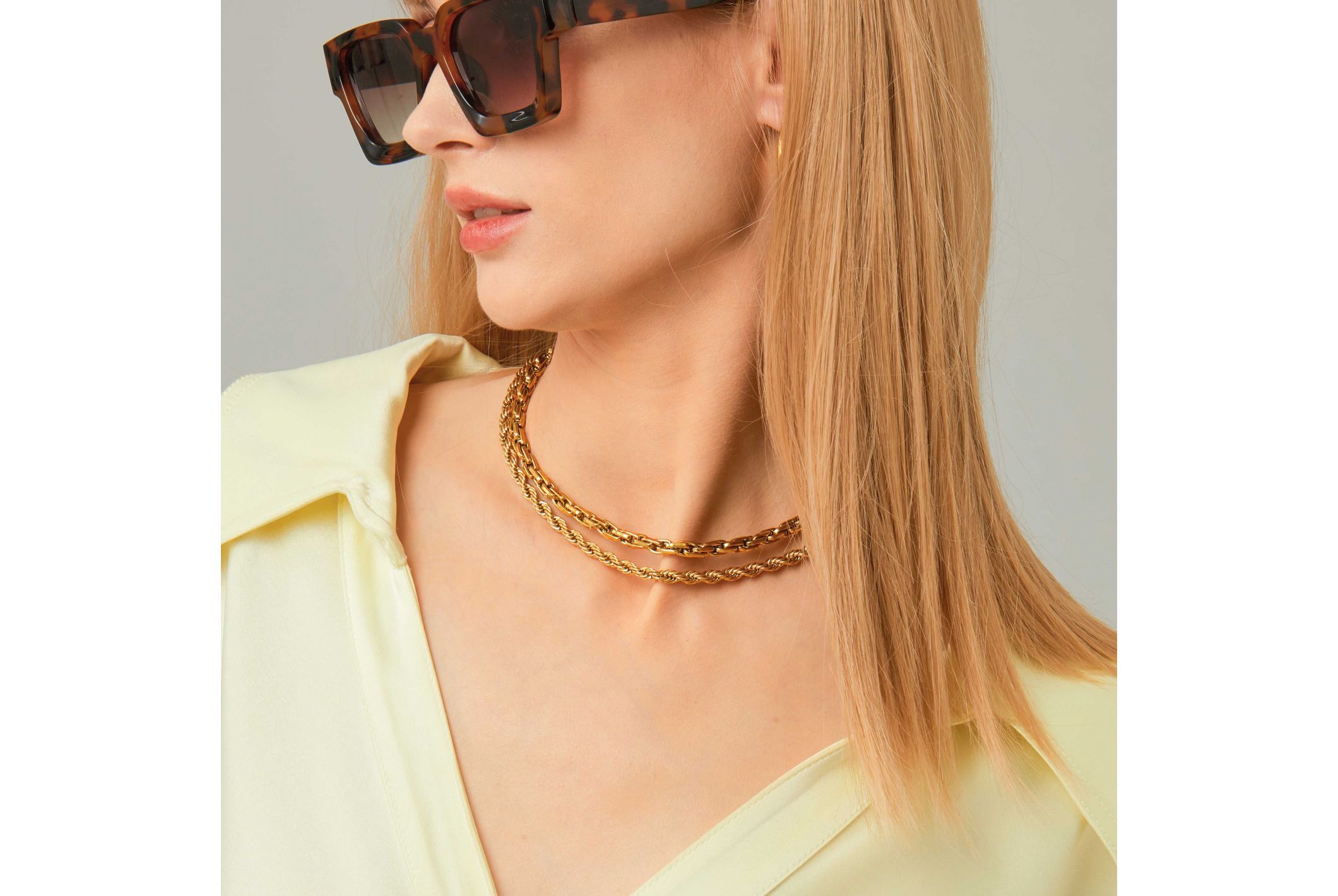 Hipanema Necklace Yvette Gold