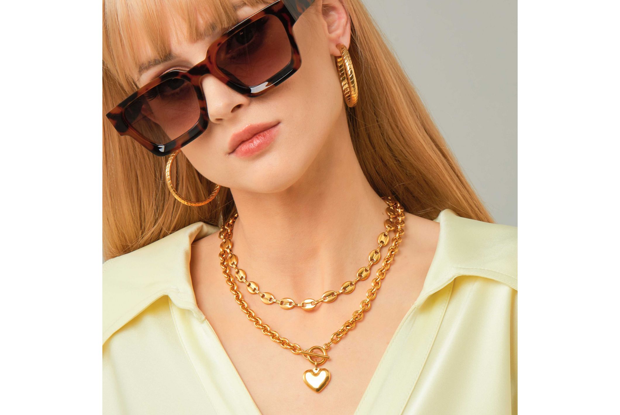 Hipanema Necklace Kafai Gold