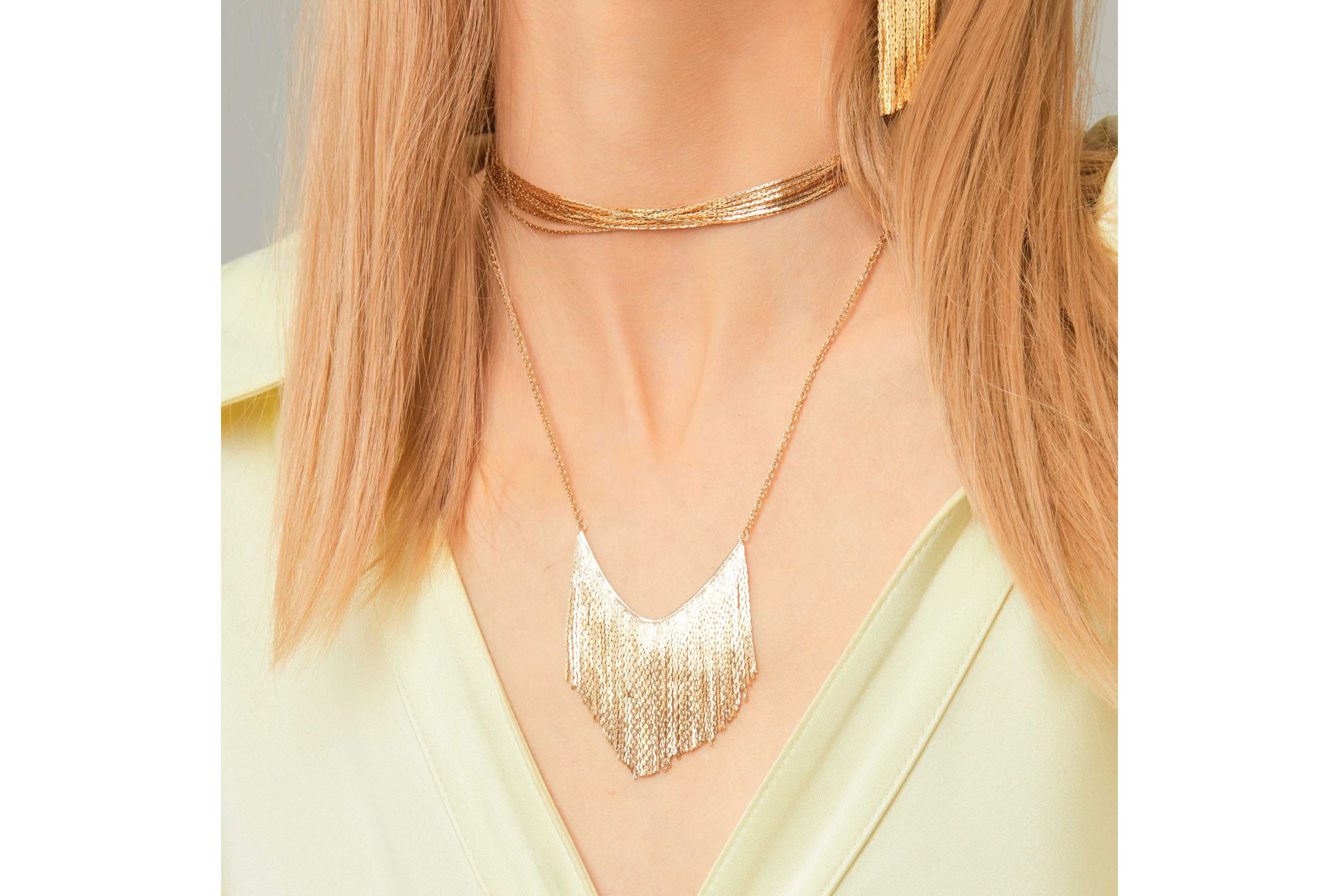 Hipanema Necklace Nephtys Gold