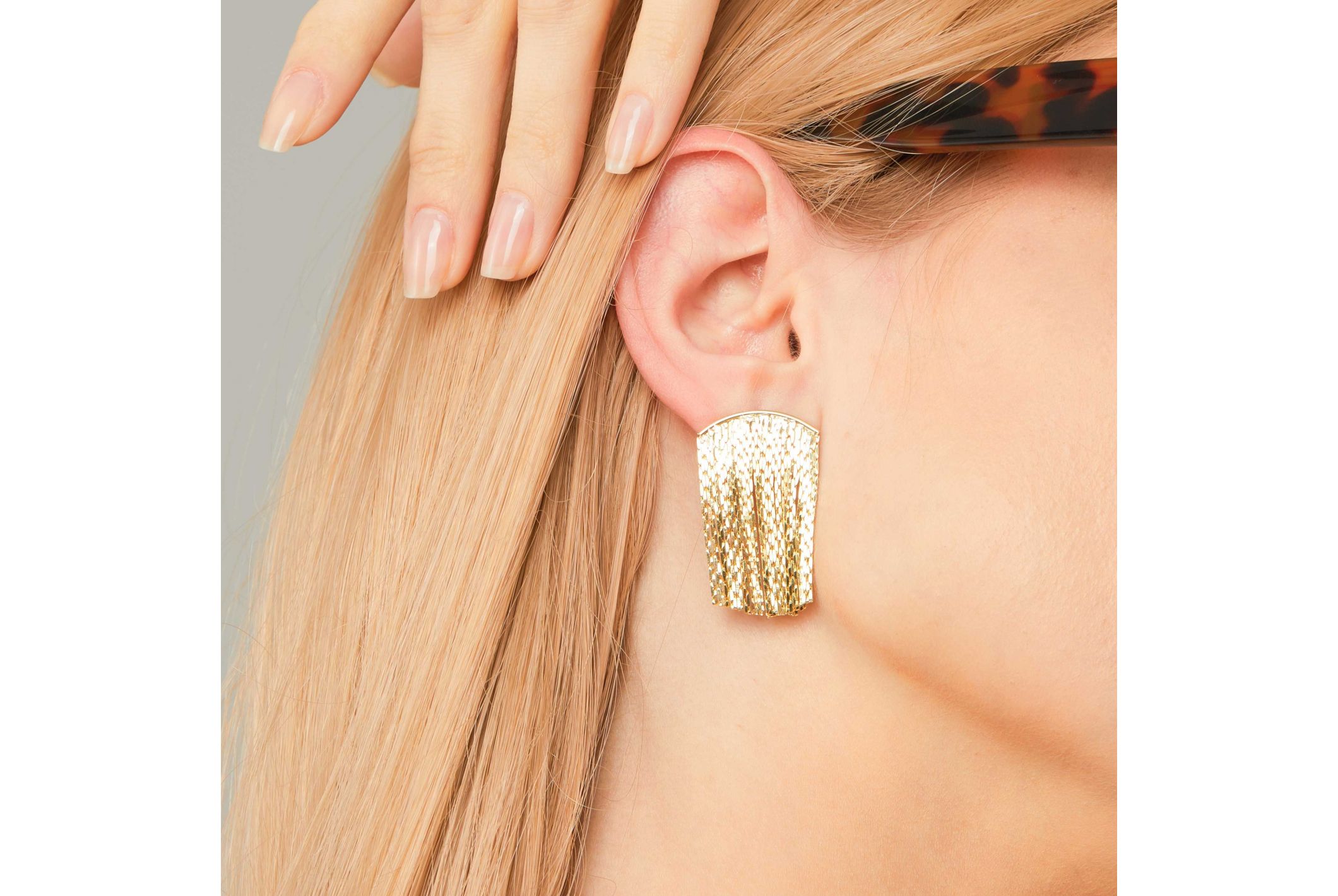 Hipanema Earrings Komete Gold