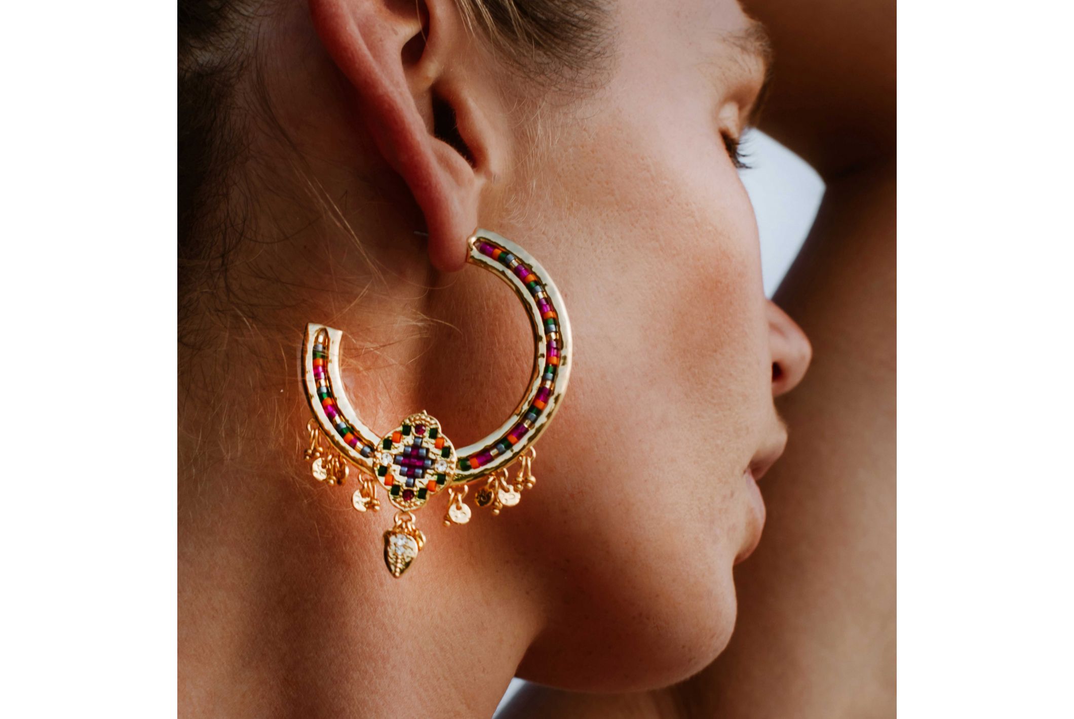 Hipanema Earrings Zewel Gold
