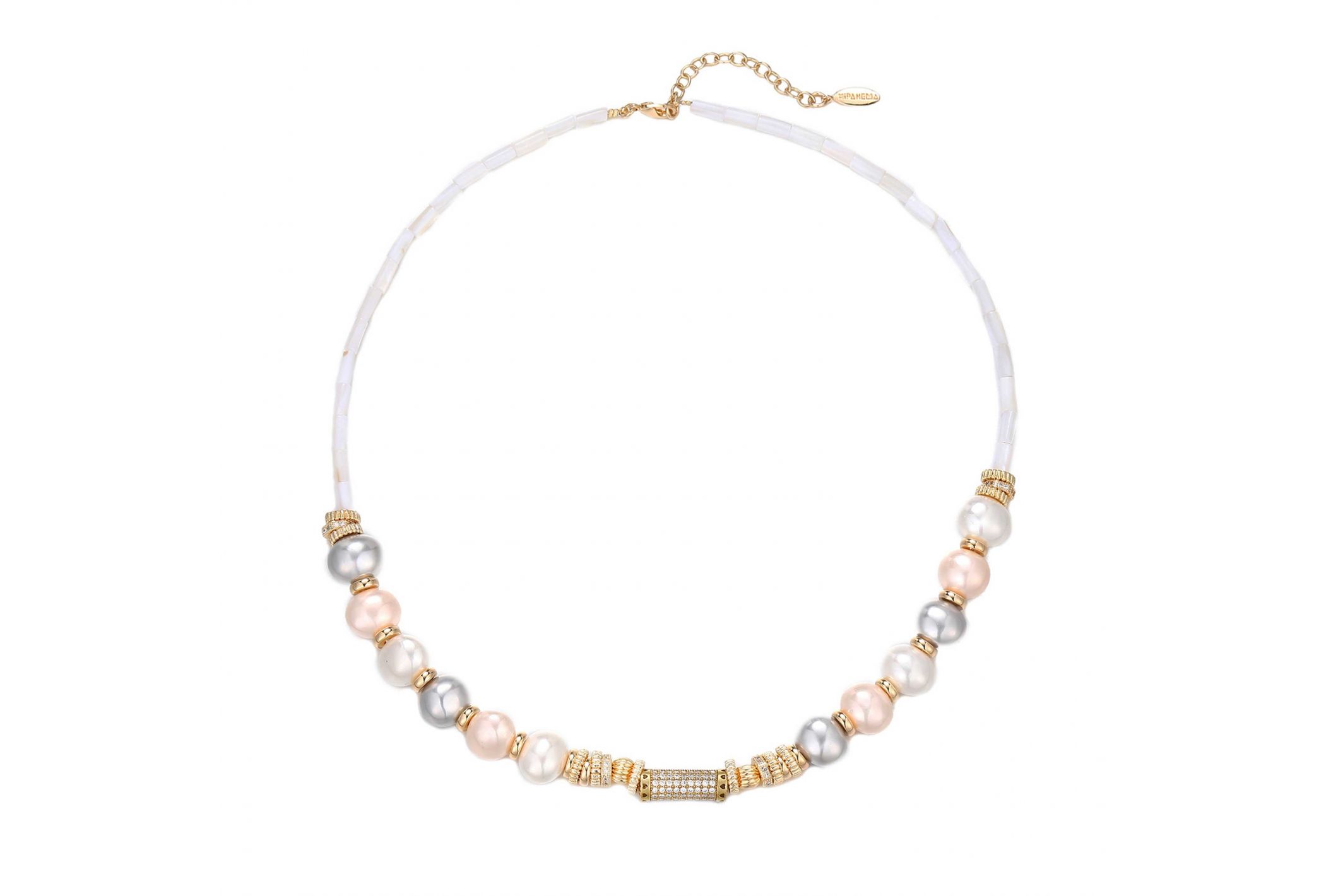 Collier Komodo Blanc
