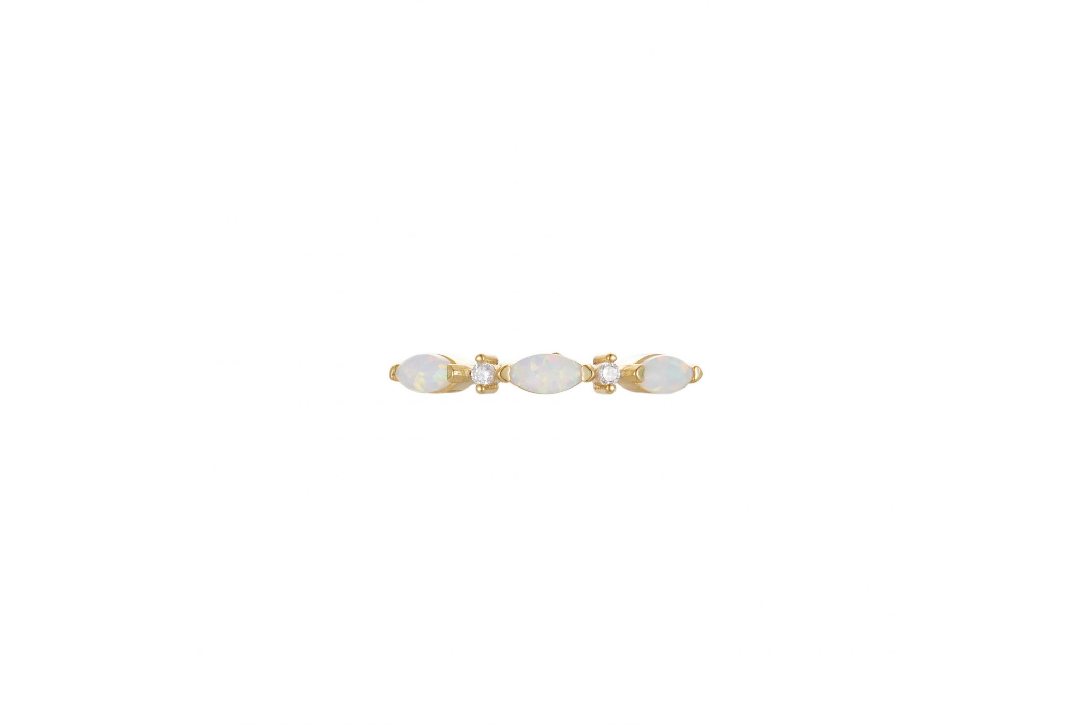 Hipanema Ring Hesa White