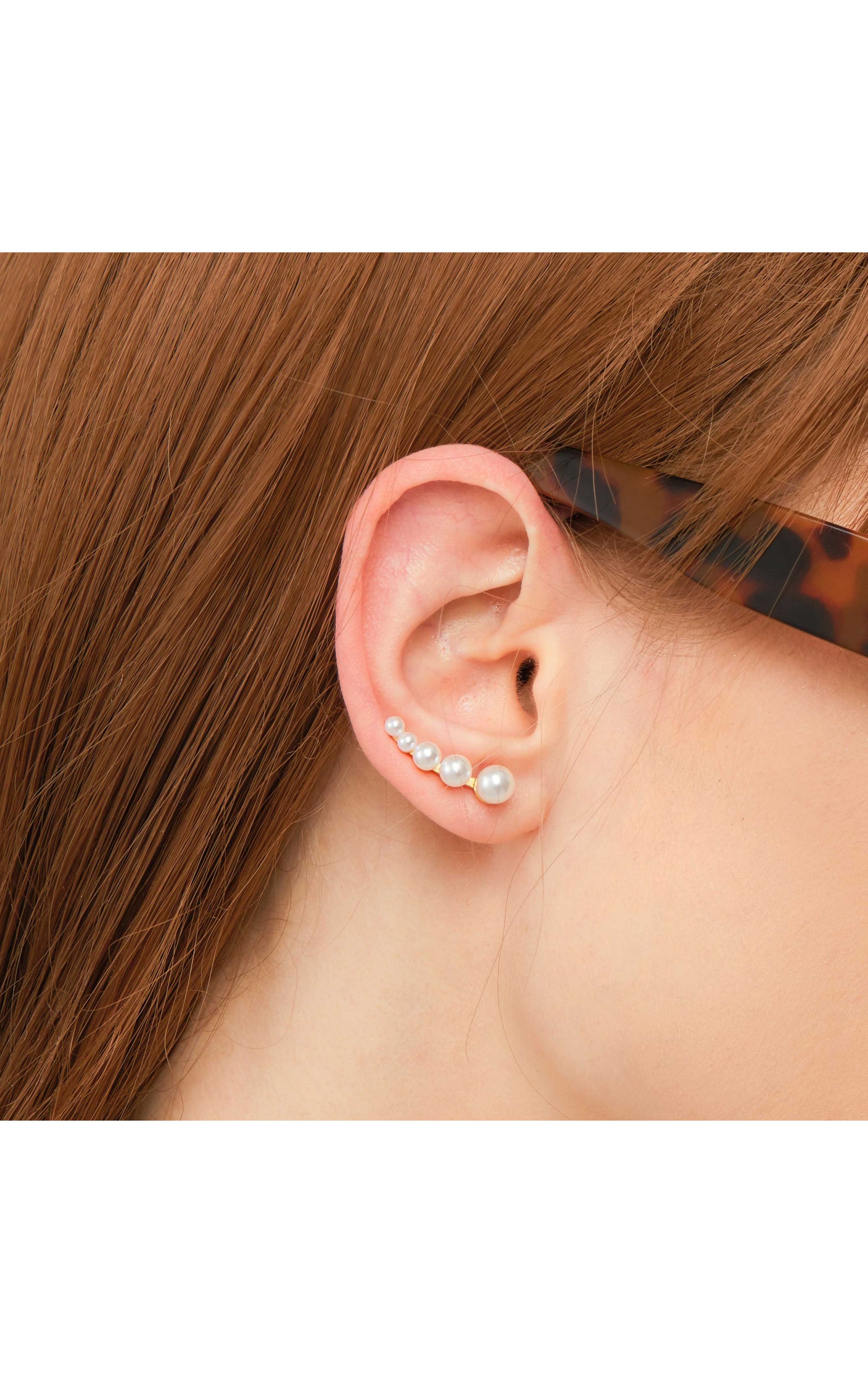 Earrings Jila White