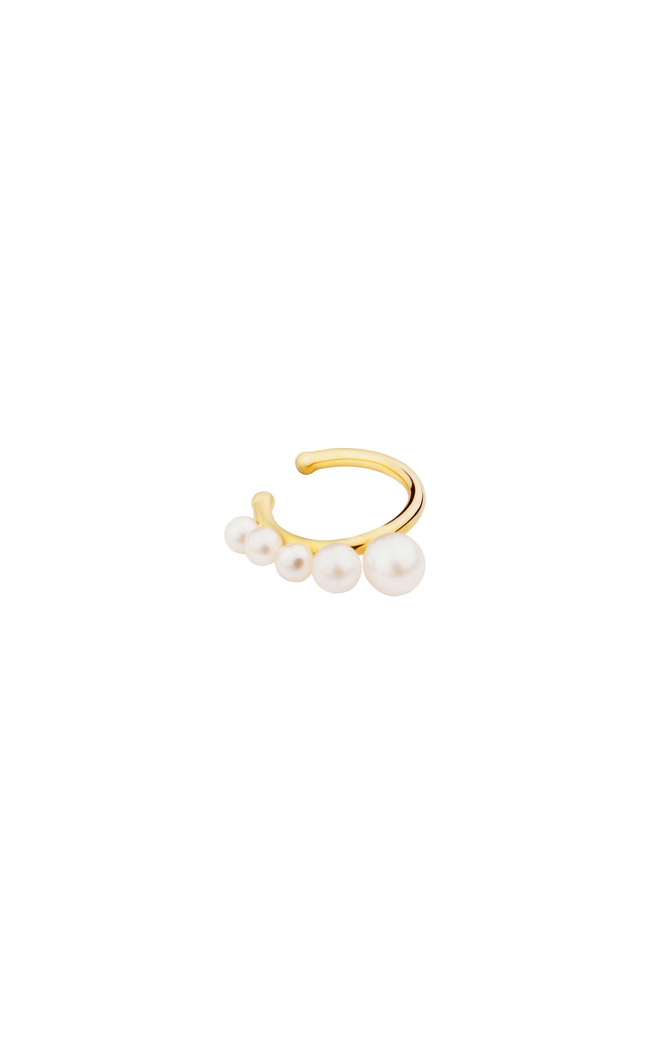 Ear ring Laila White