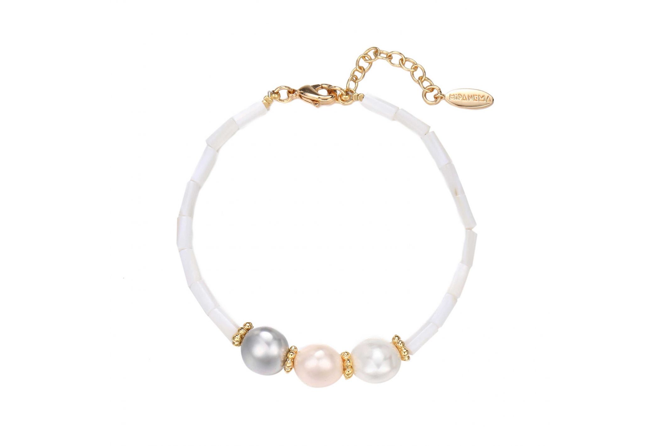 Hipanema Bracelet Flores White