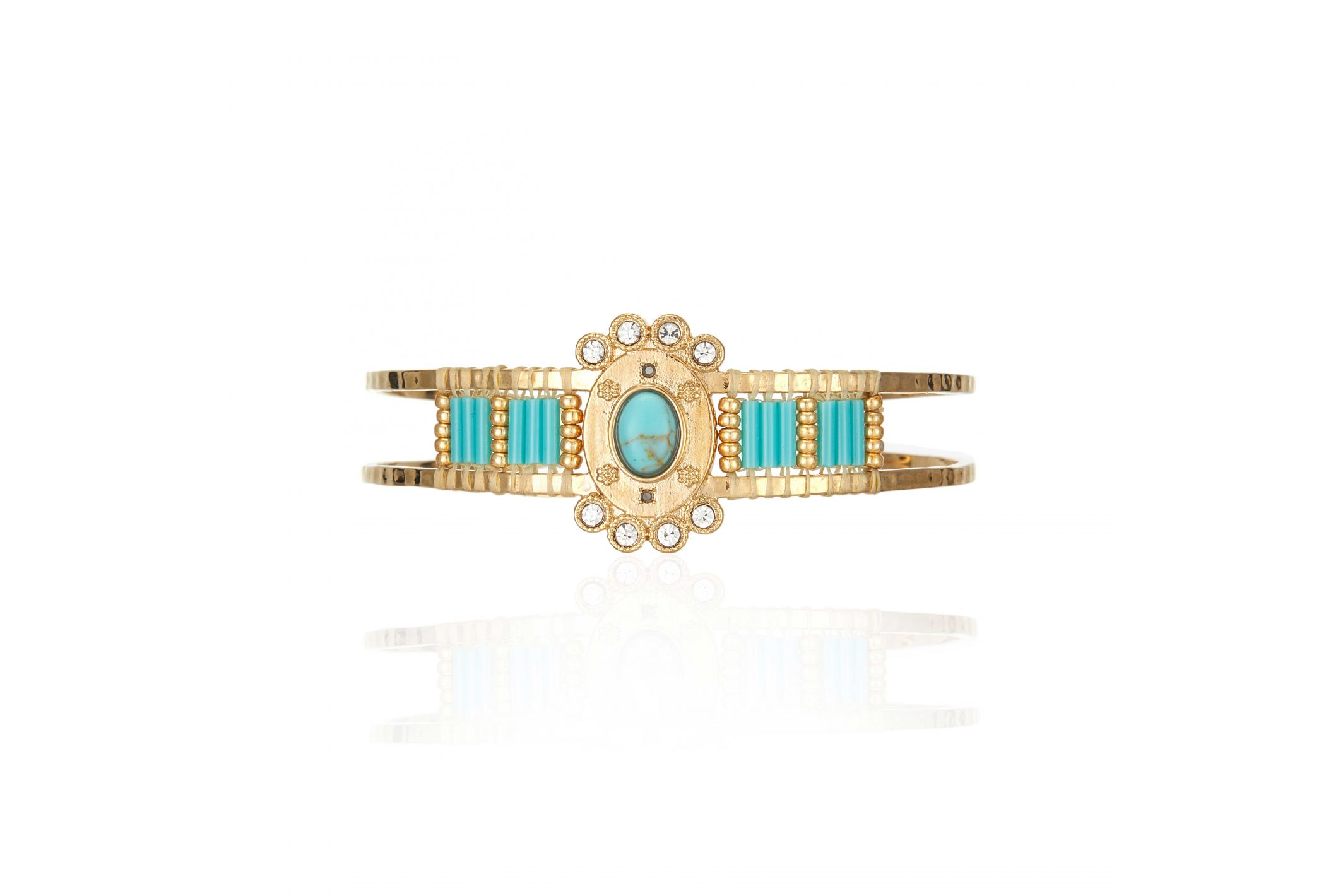 Hipanema Bracelet Brillant Turquoise