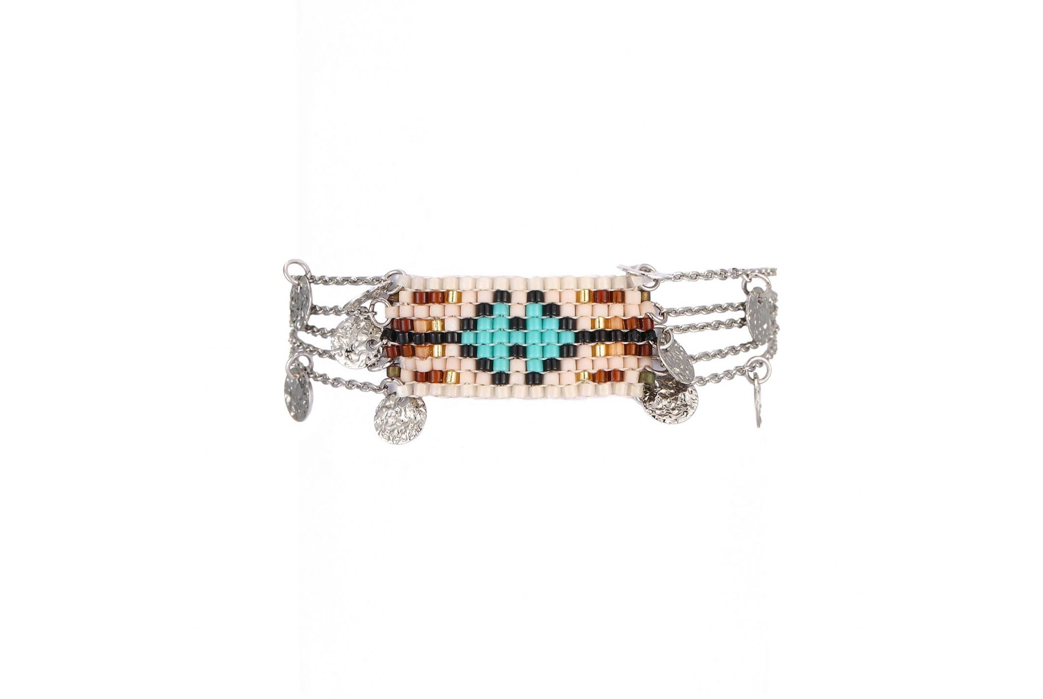 Hipanema Bracelet Hatchee Argenté