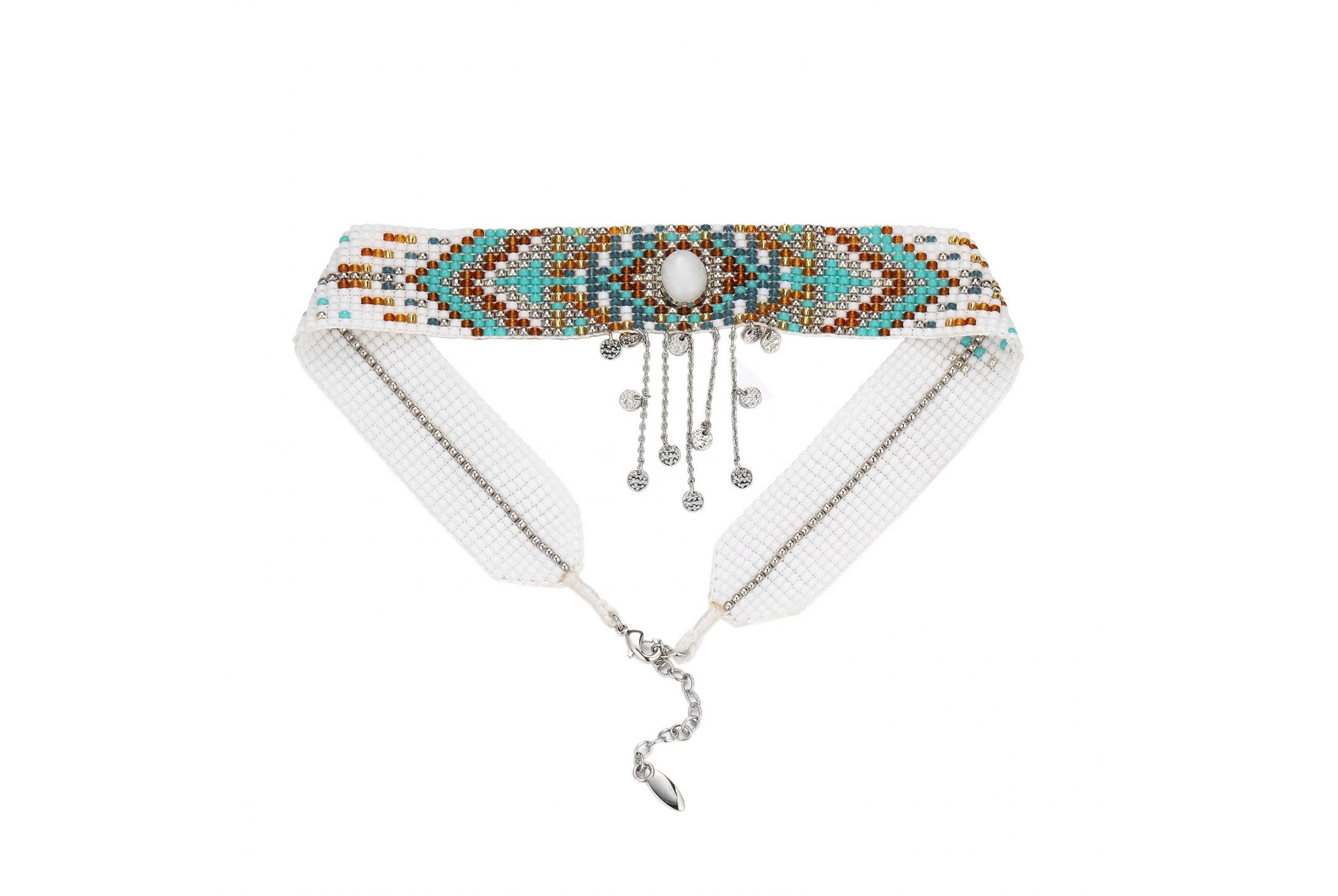 Hipanema Collier Wilma Argenté