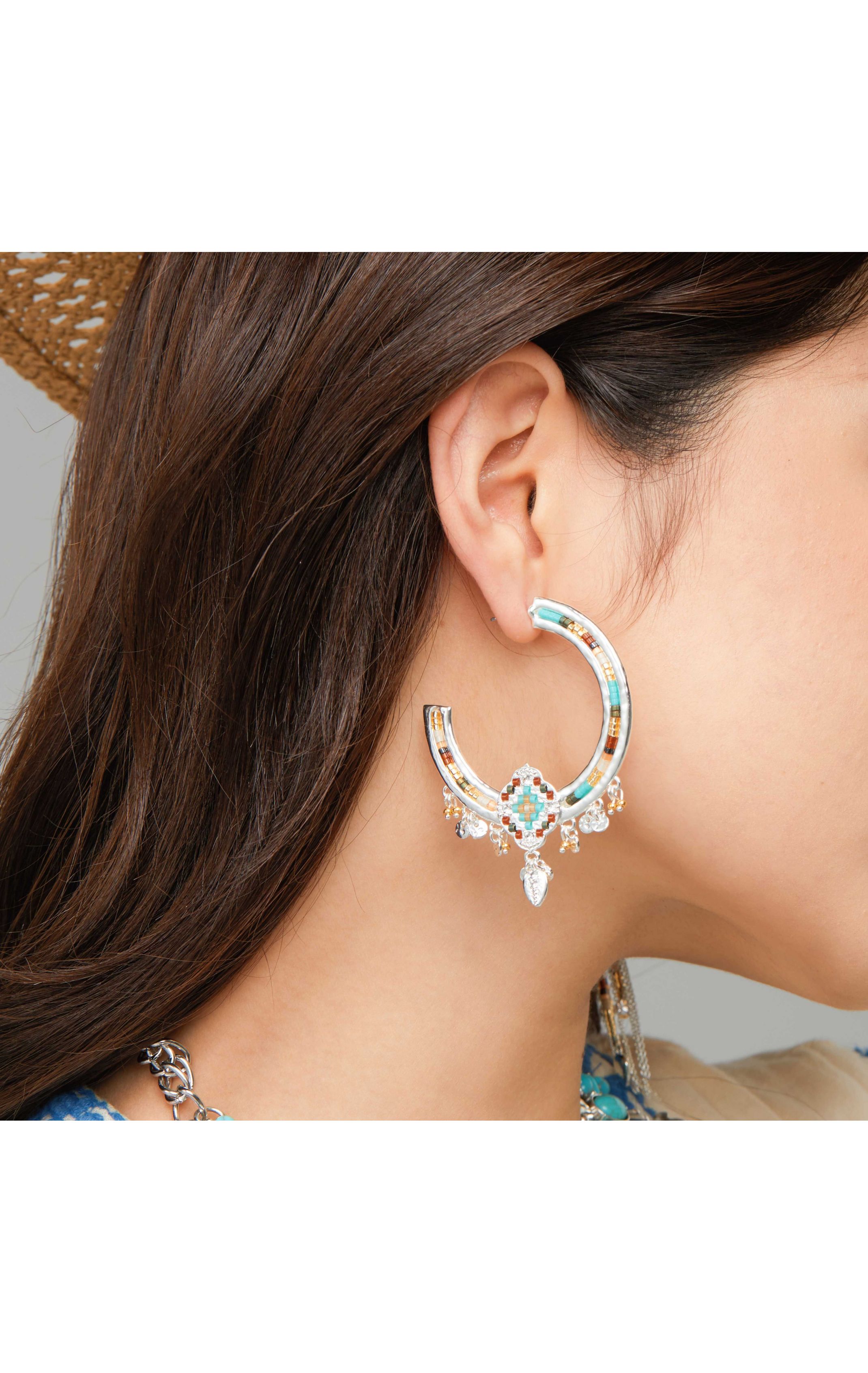 Earrings Zewel Argenté