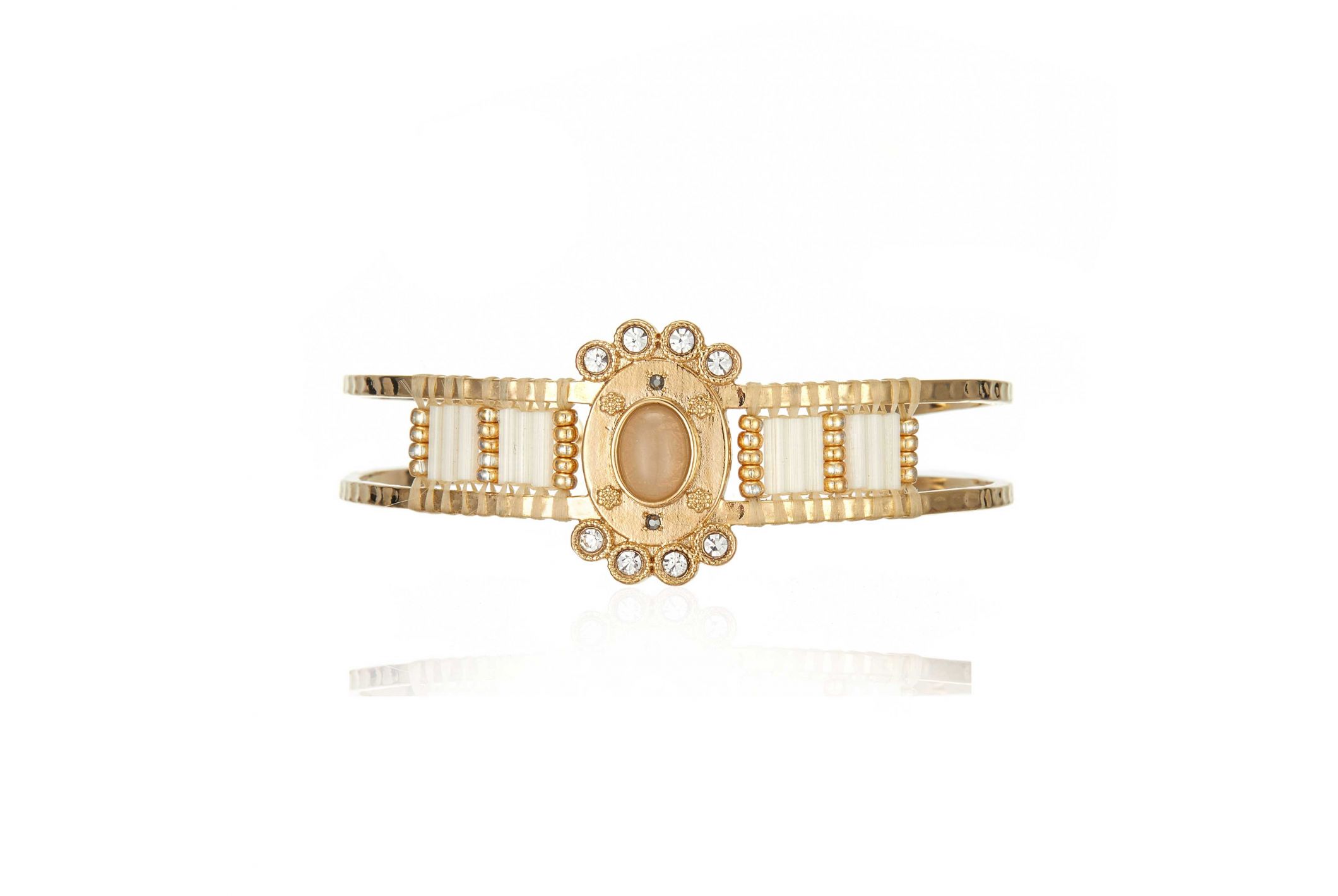 Hipanema Bracelet Brillant Blanc