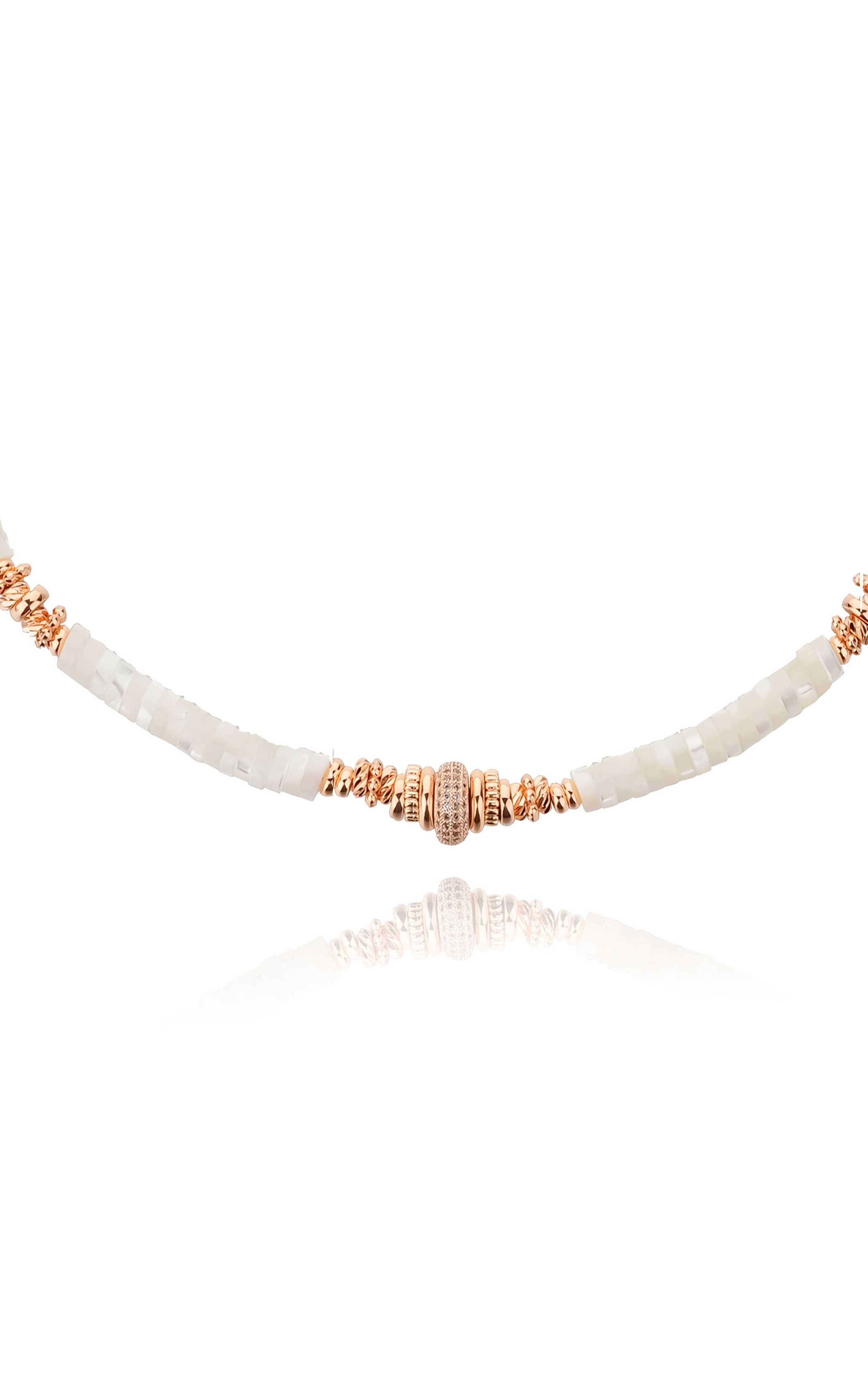 Necklace Sharky White