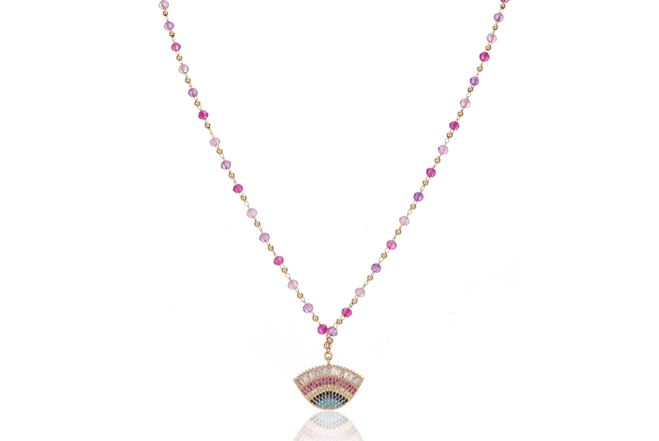 Hipanema Necklace Cleopatra Pink