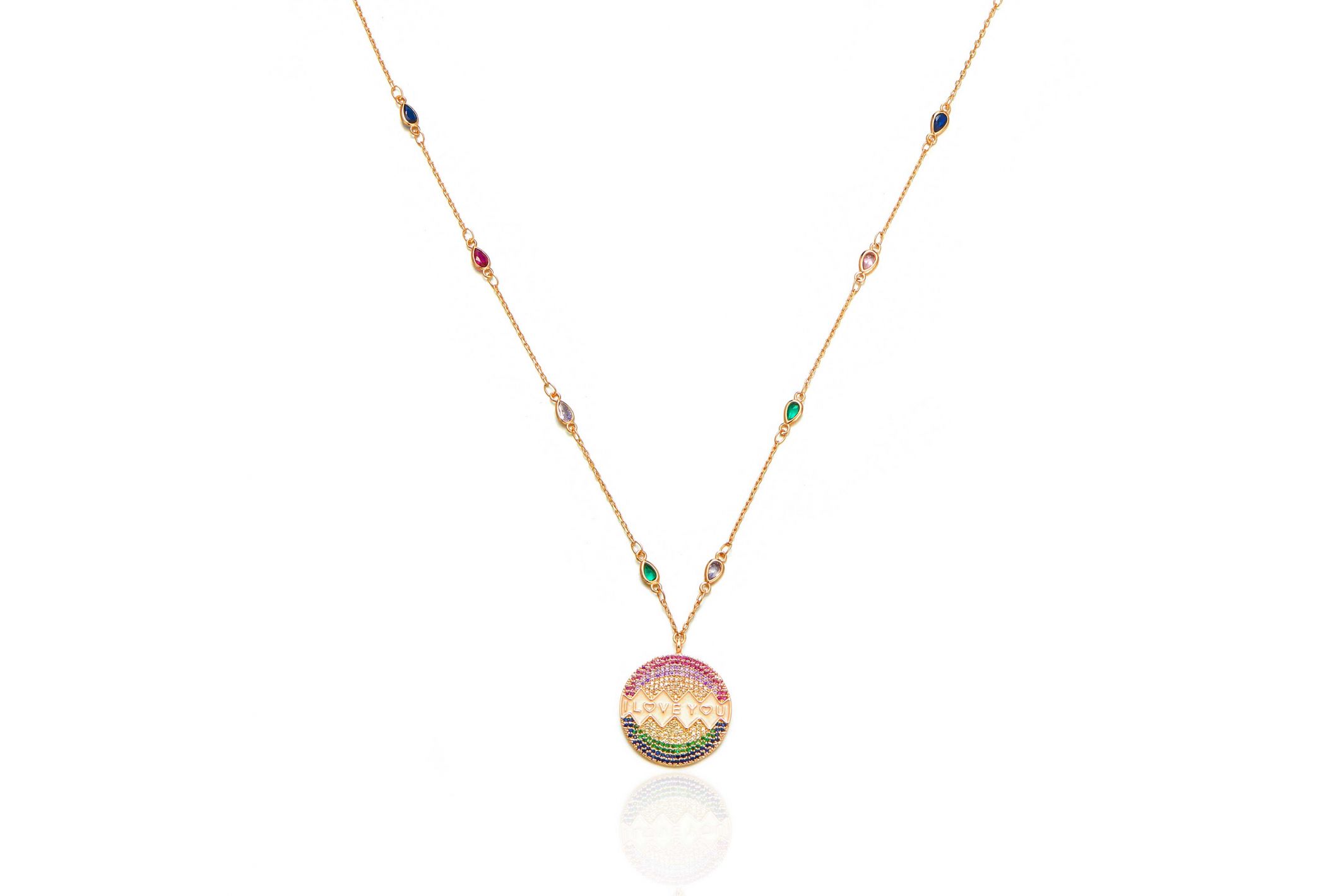 Hipanema Necklace Rainlove Gold