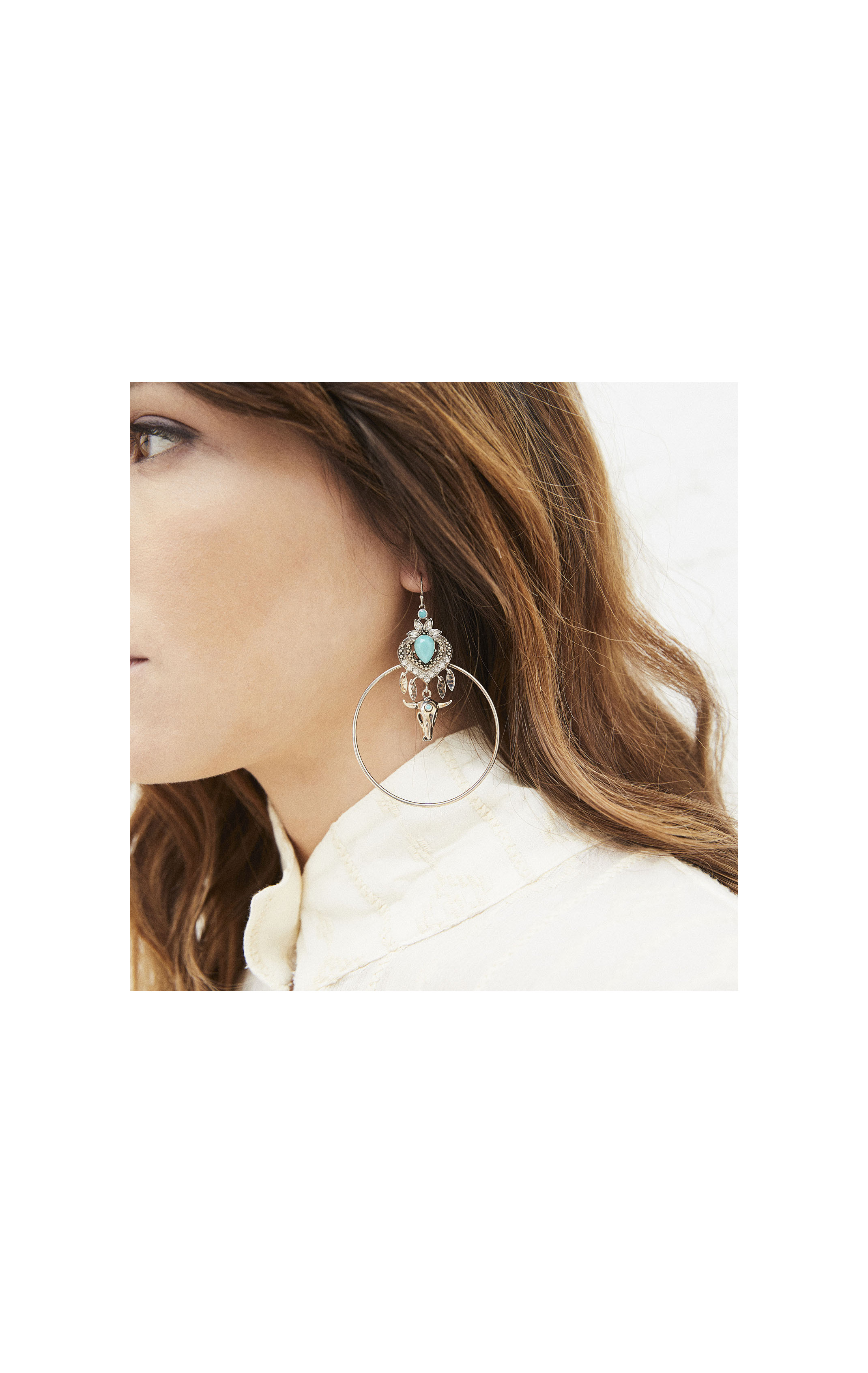 Boucles d'oreilles Senorita Argent