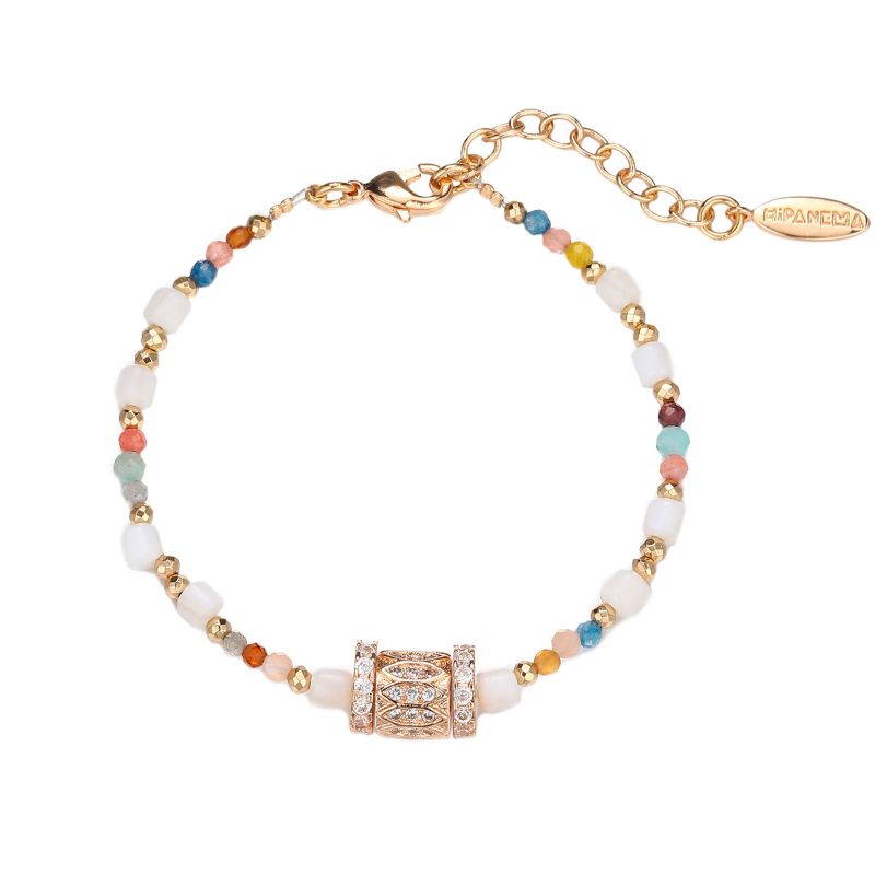 【HYERES LOR】22SS★ Essence 14K mele Point bracelet Bracelet Eleanor White | HIPANEMA