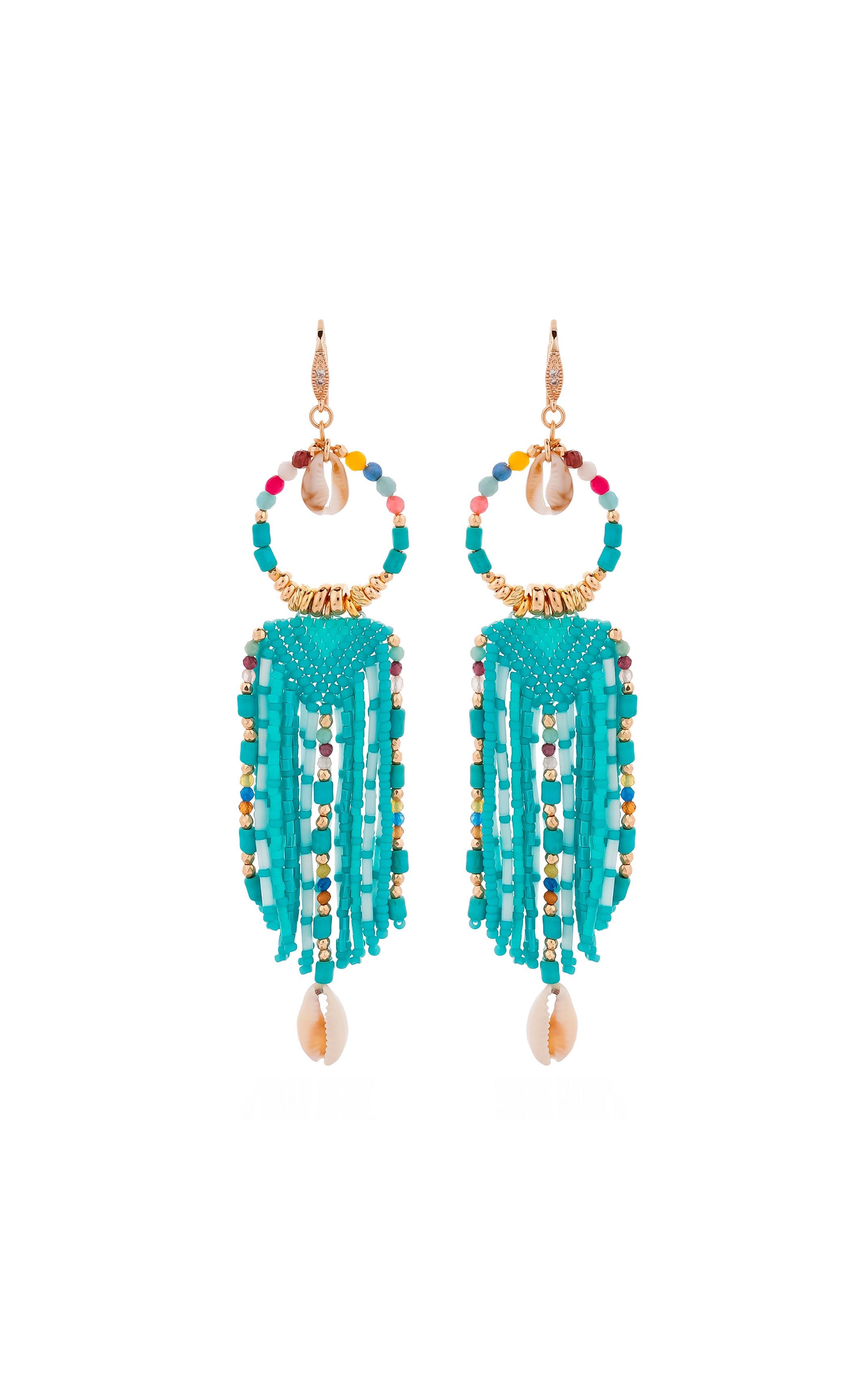Earrings Koukaracha Turquoise