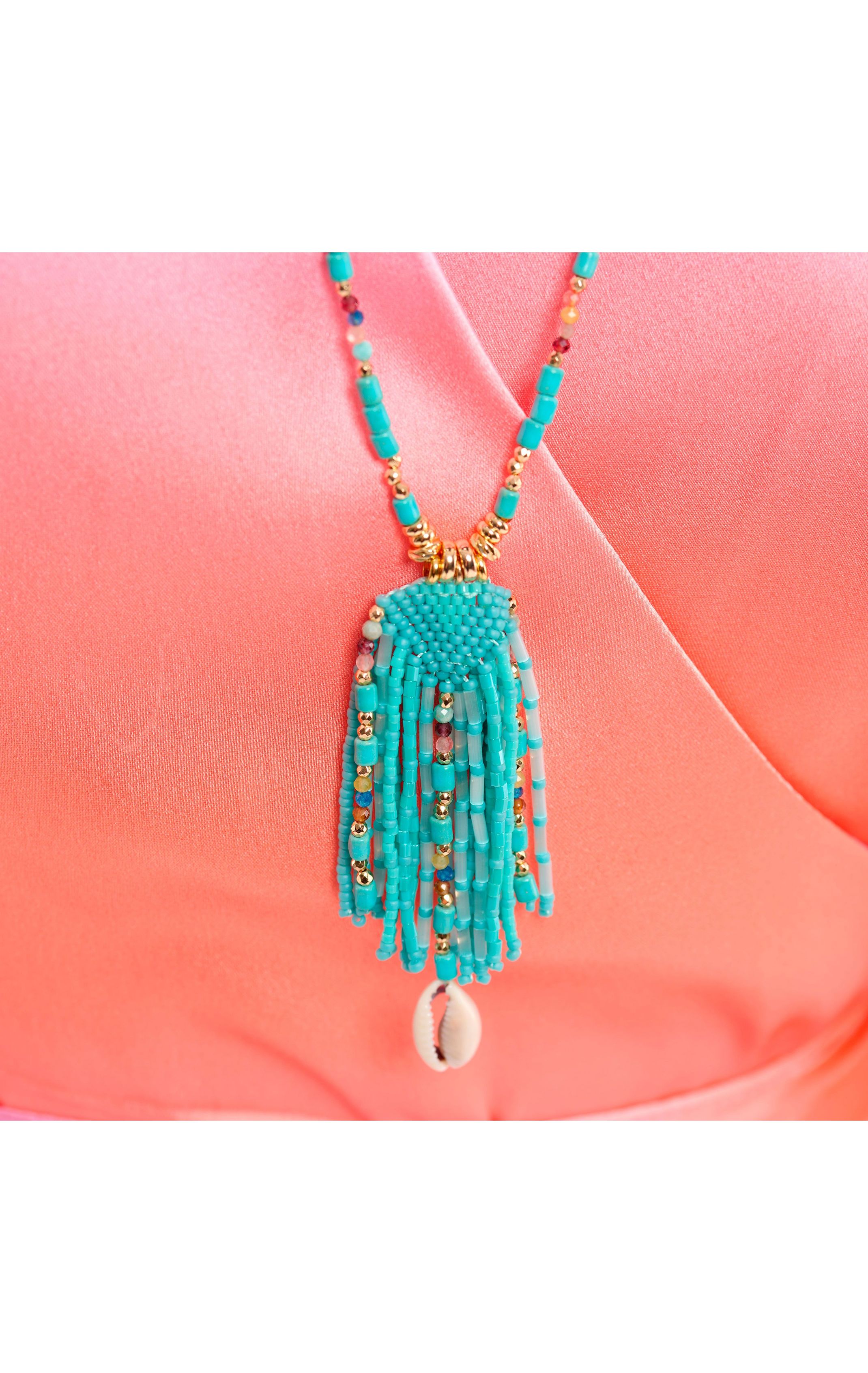 Necklace Merangue Turquoise