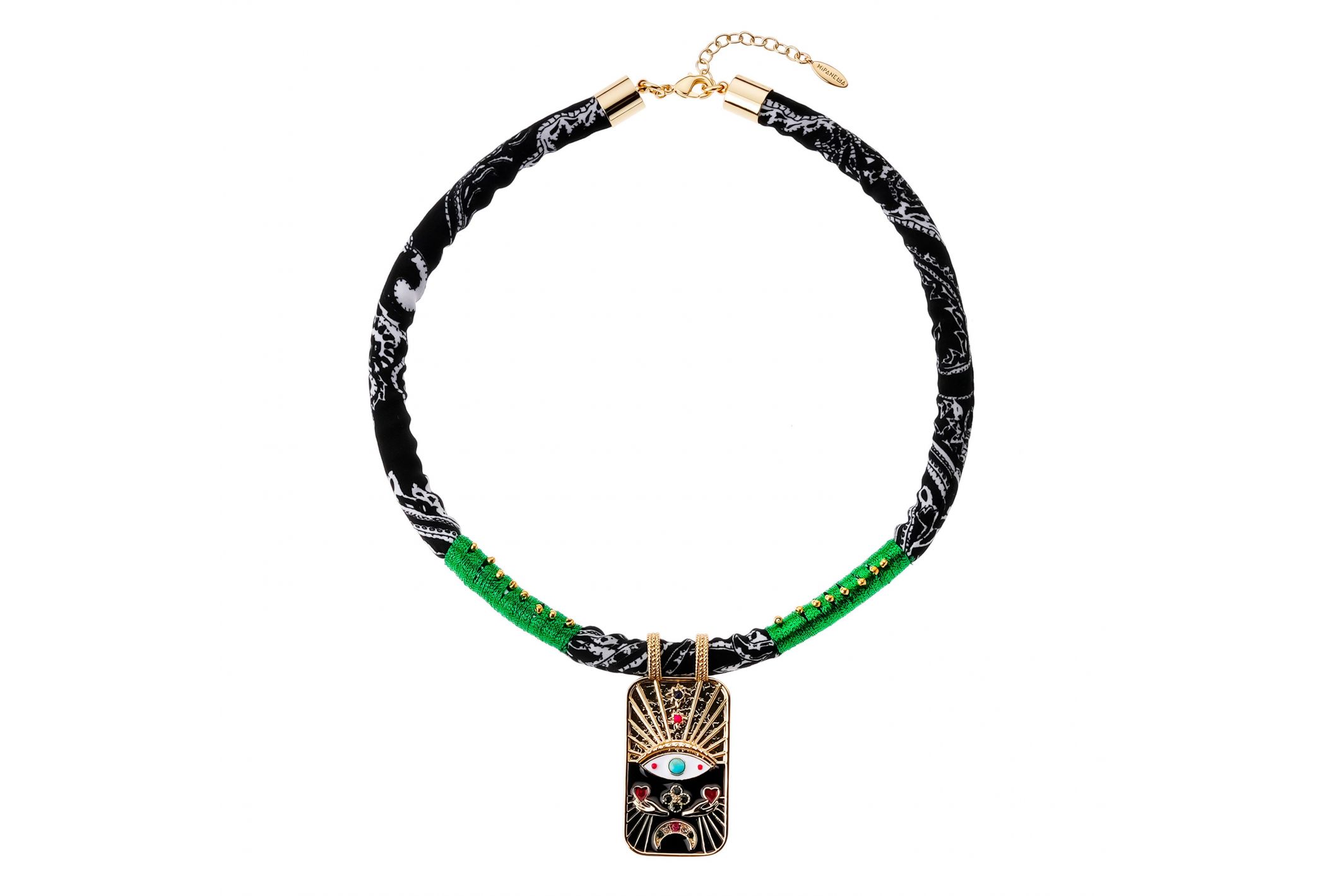 Hipanema Necklace Tarot Black