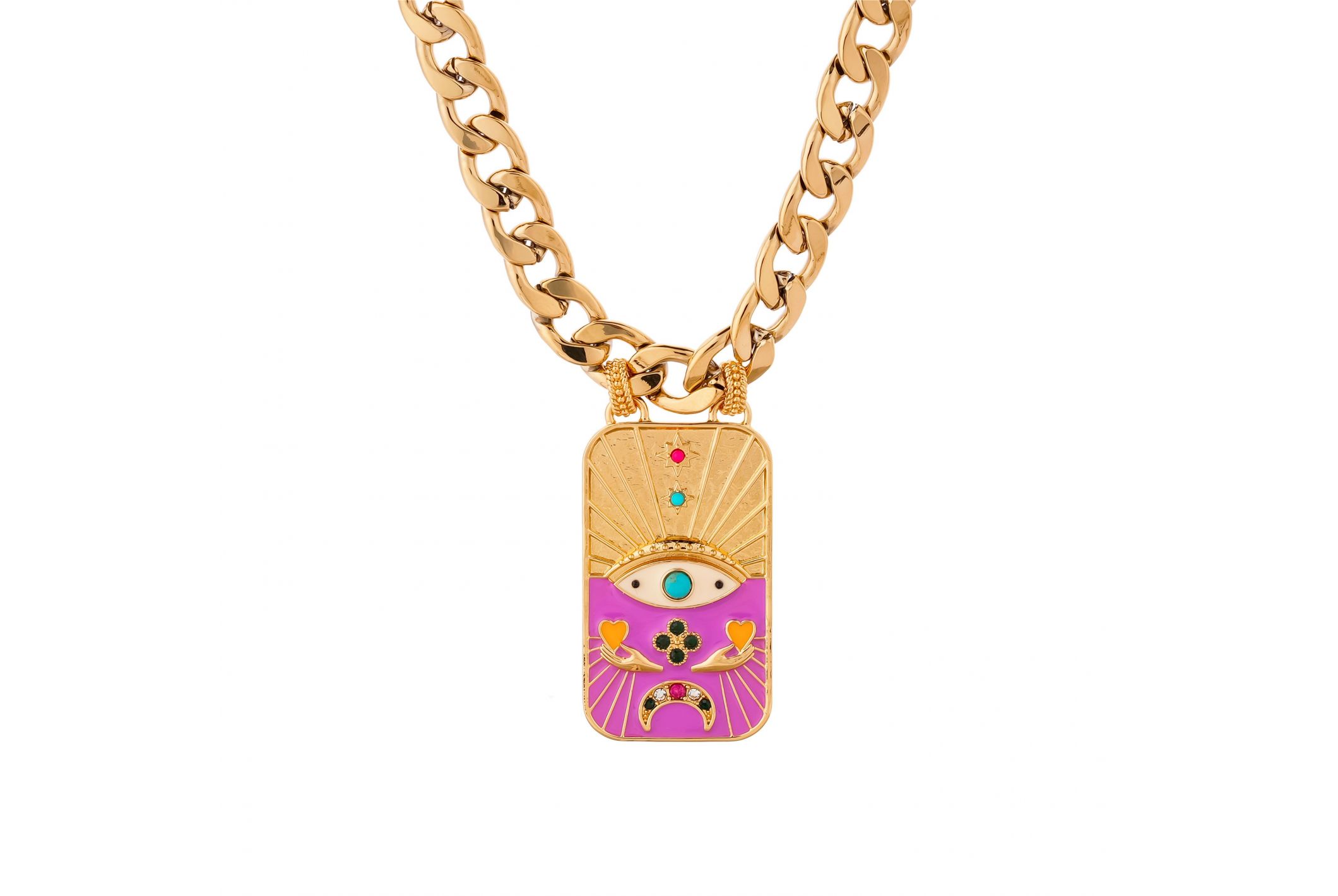 Hipanema Collier Pharaon Violet