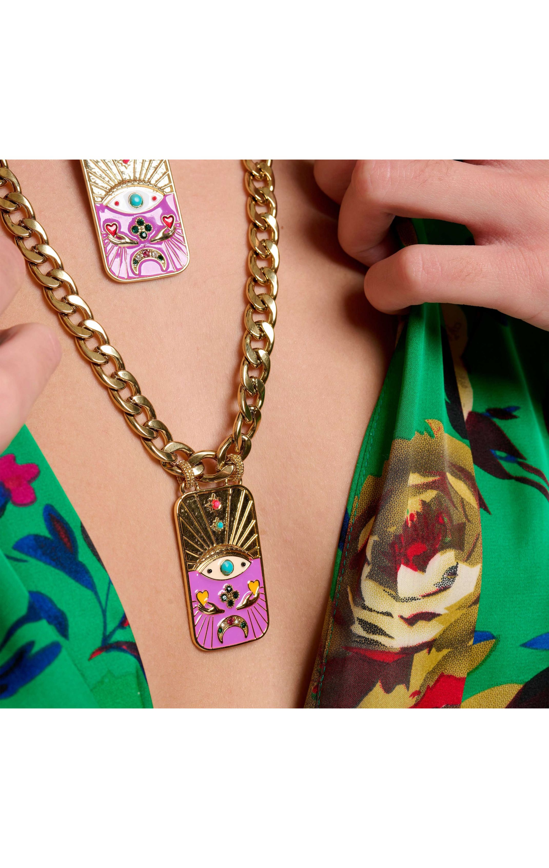 Necklace Pharaoh Purple