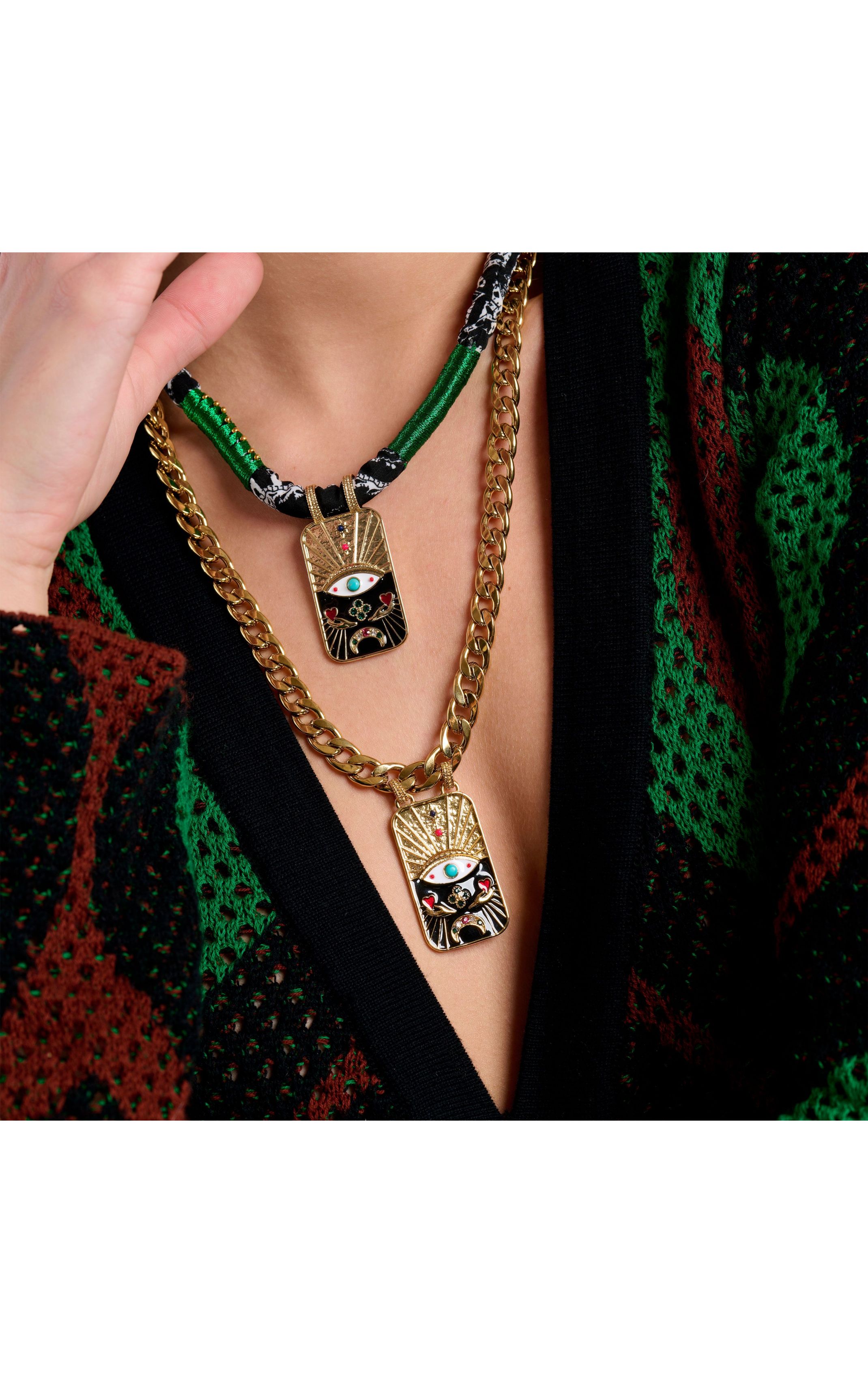 Necklace Pharaoh Black