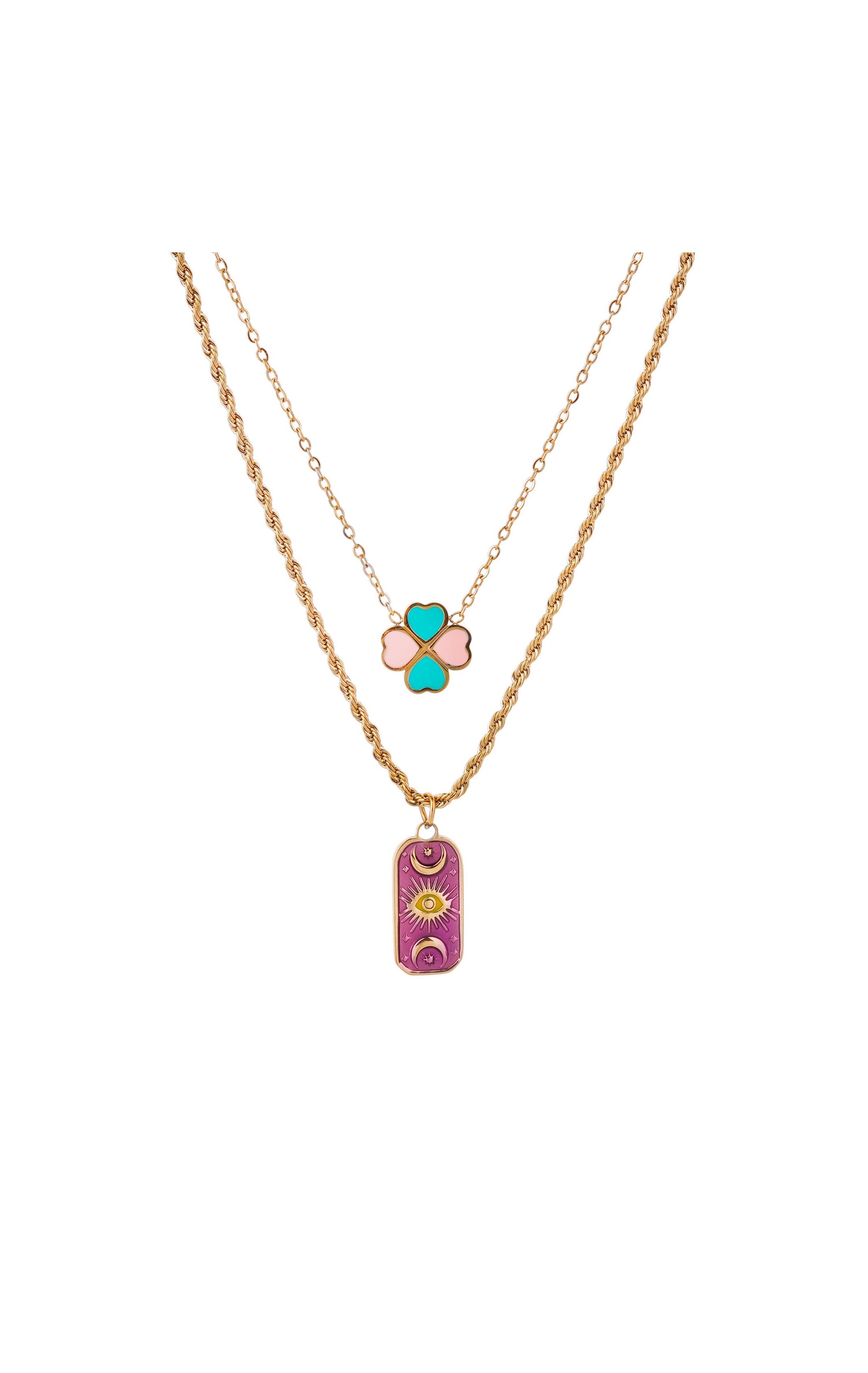 Collier Rosalia Violet