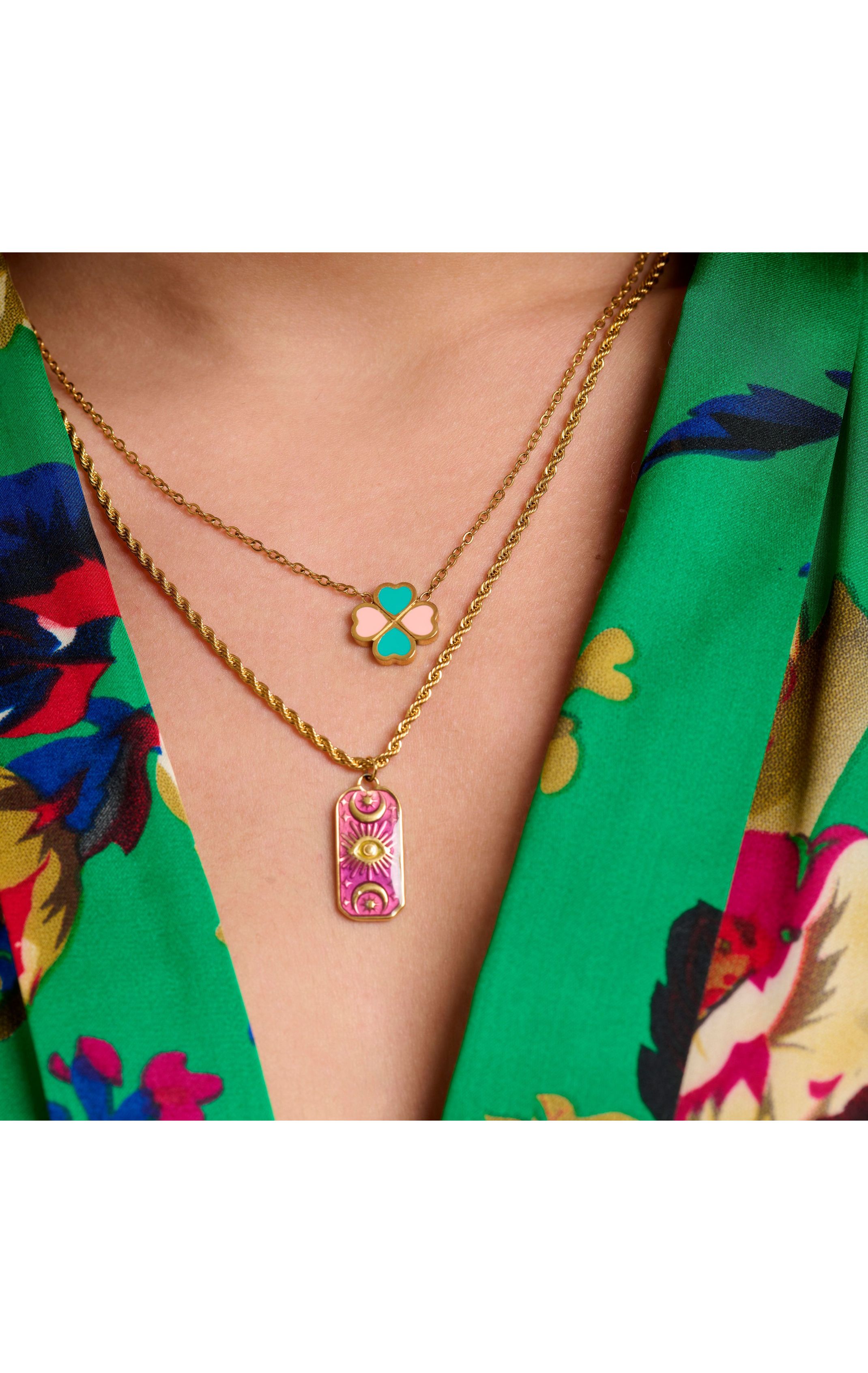 Collier Rosalia Violet