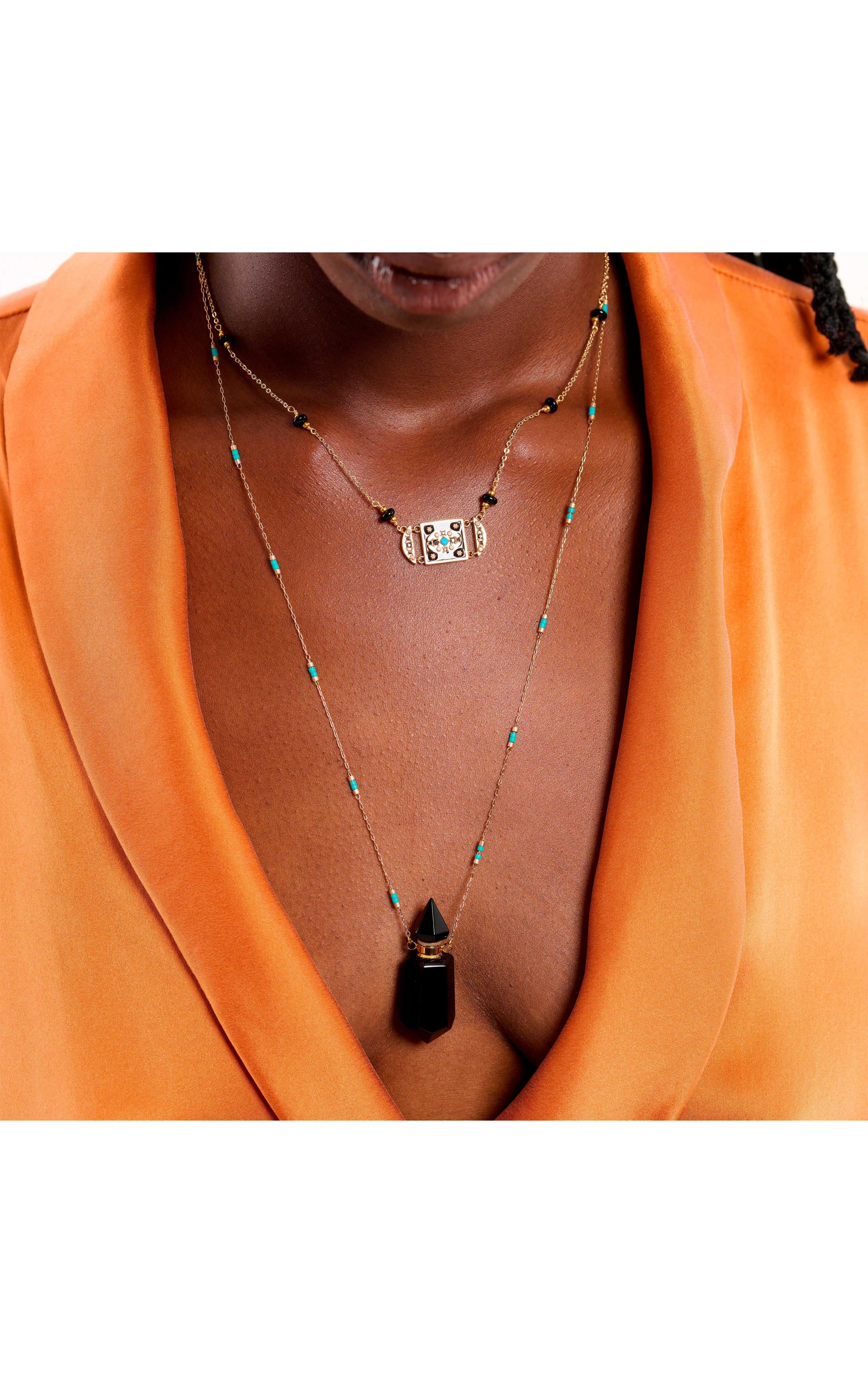 Necklace Humey Black