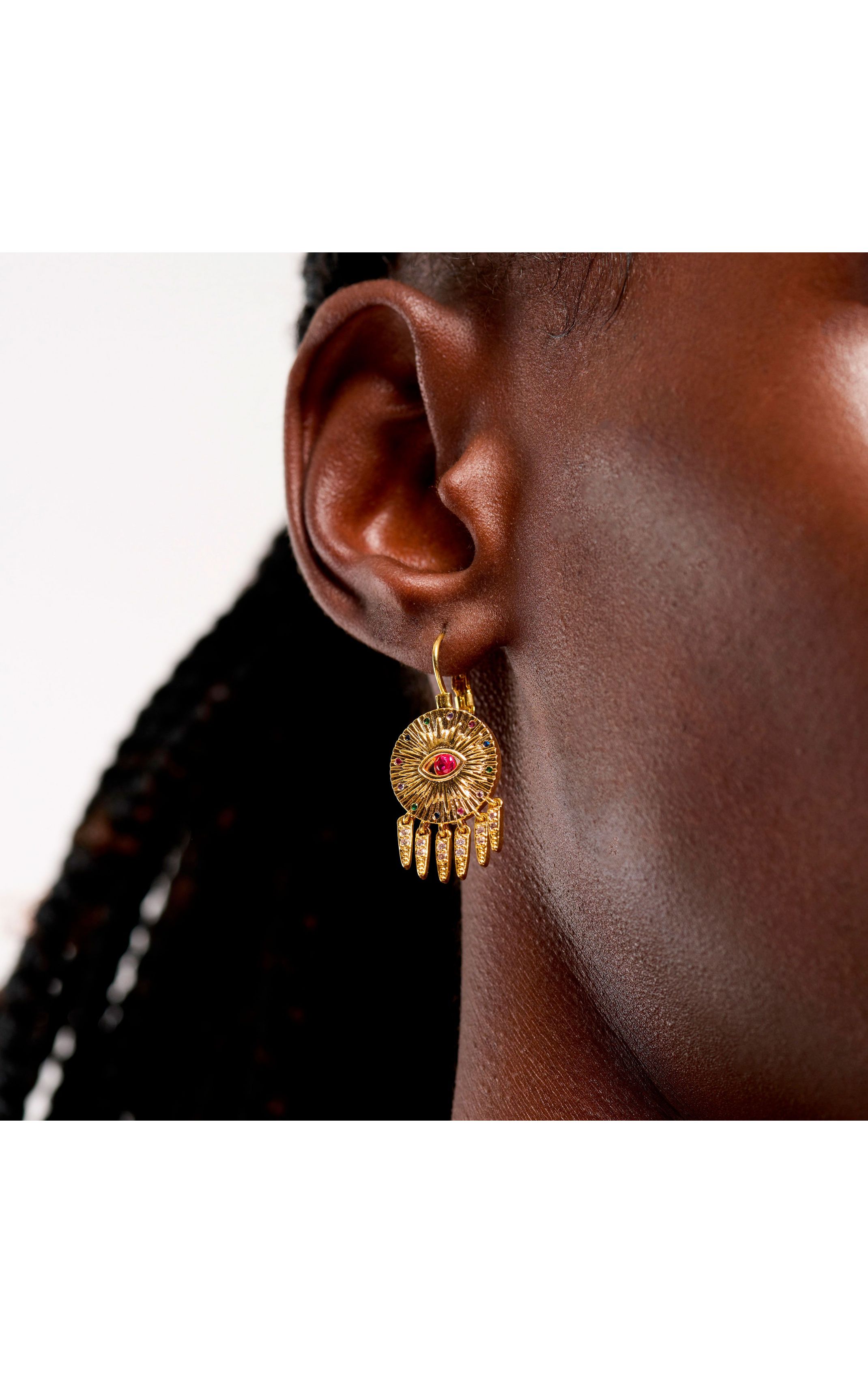 Earrings Ubu Gold