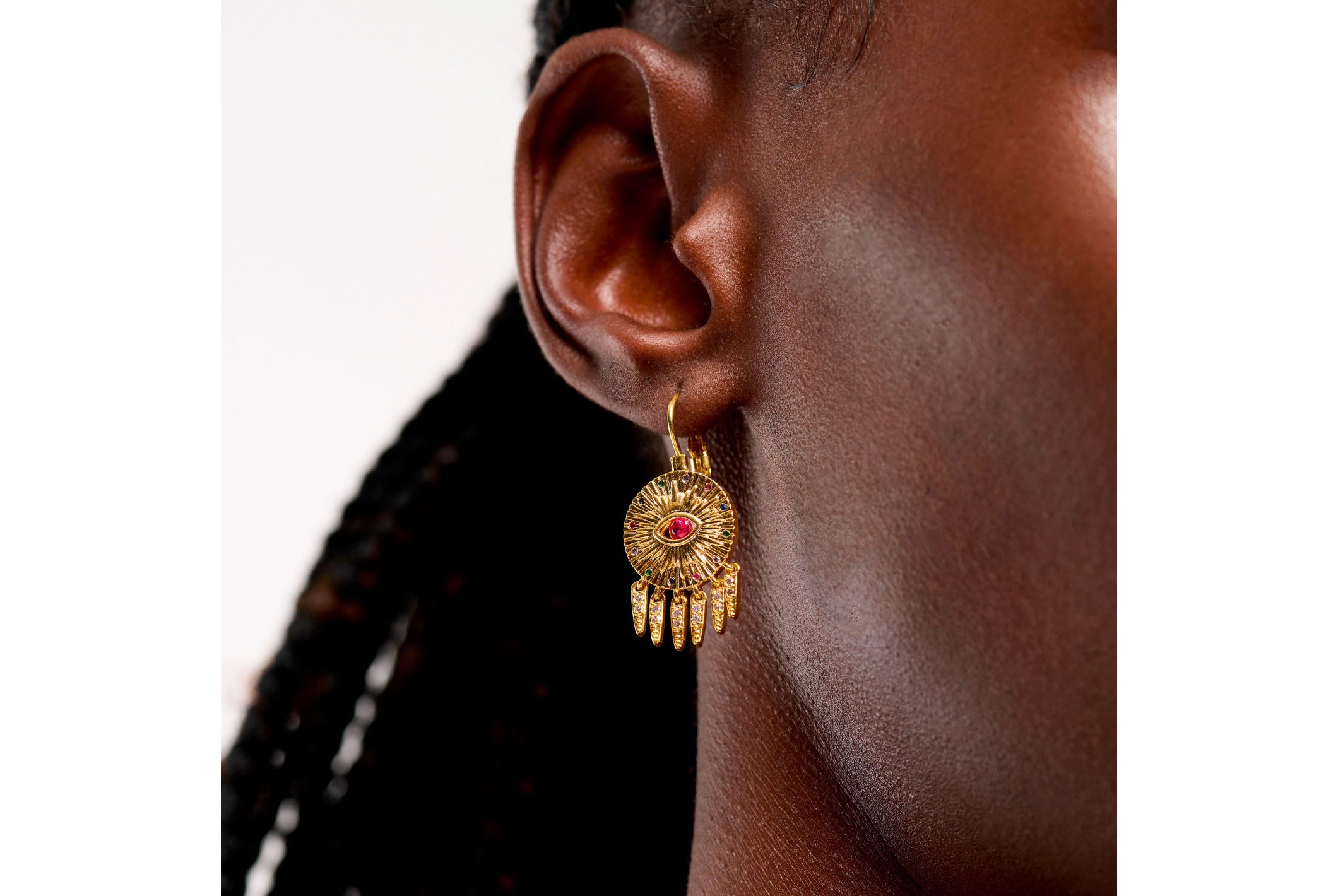 Earrings Ubu Gold
