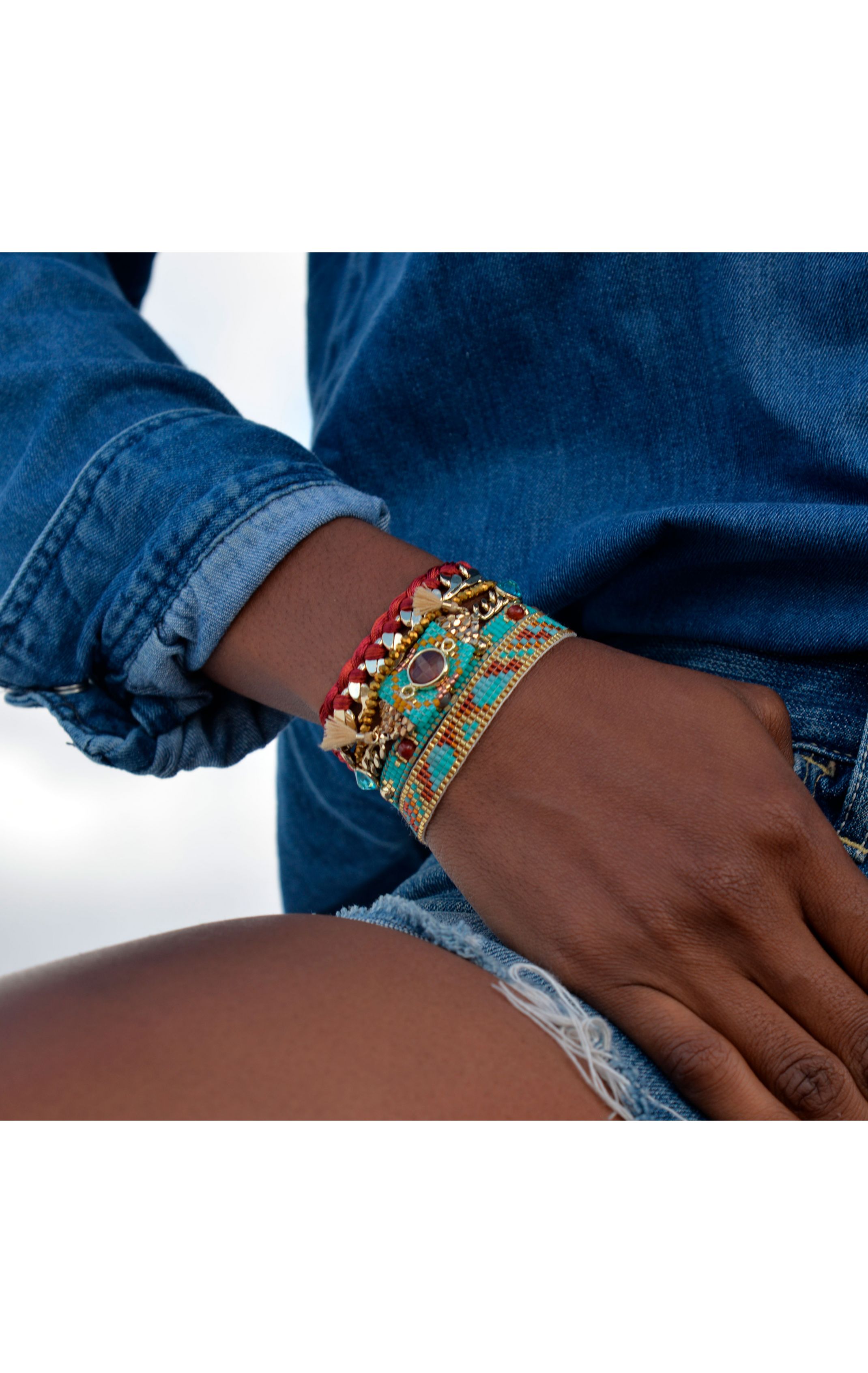 Cuff Destiny Turquoise Turquoise
