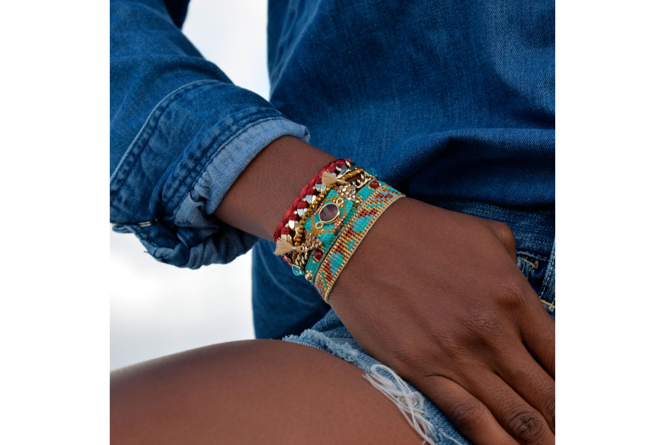 Cuff Destiny Turquoise Turquoise