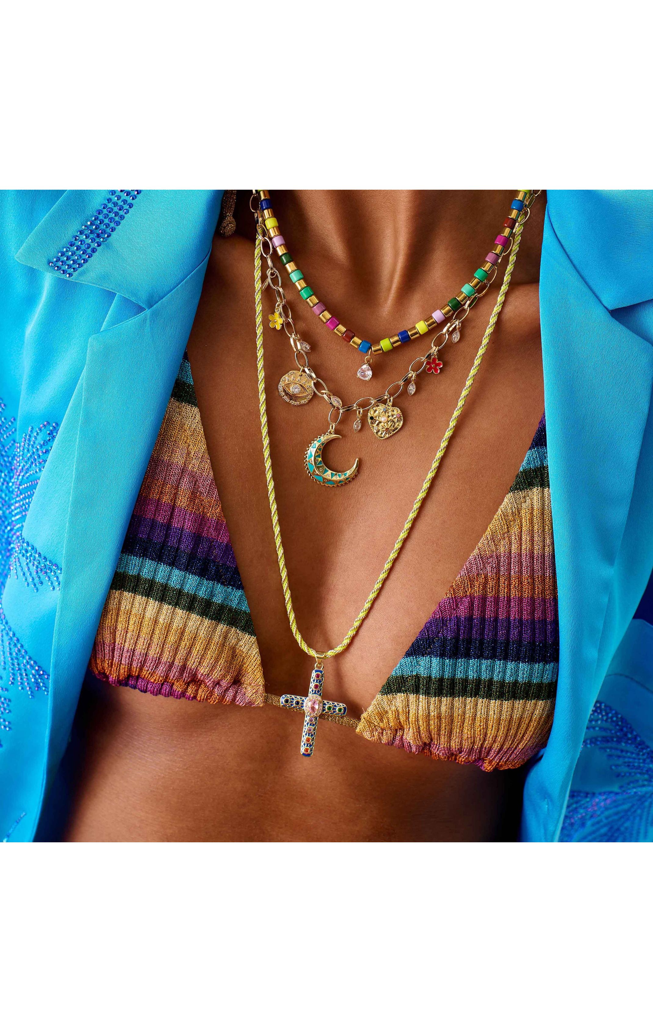Necklace Boniface Blue