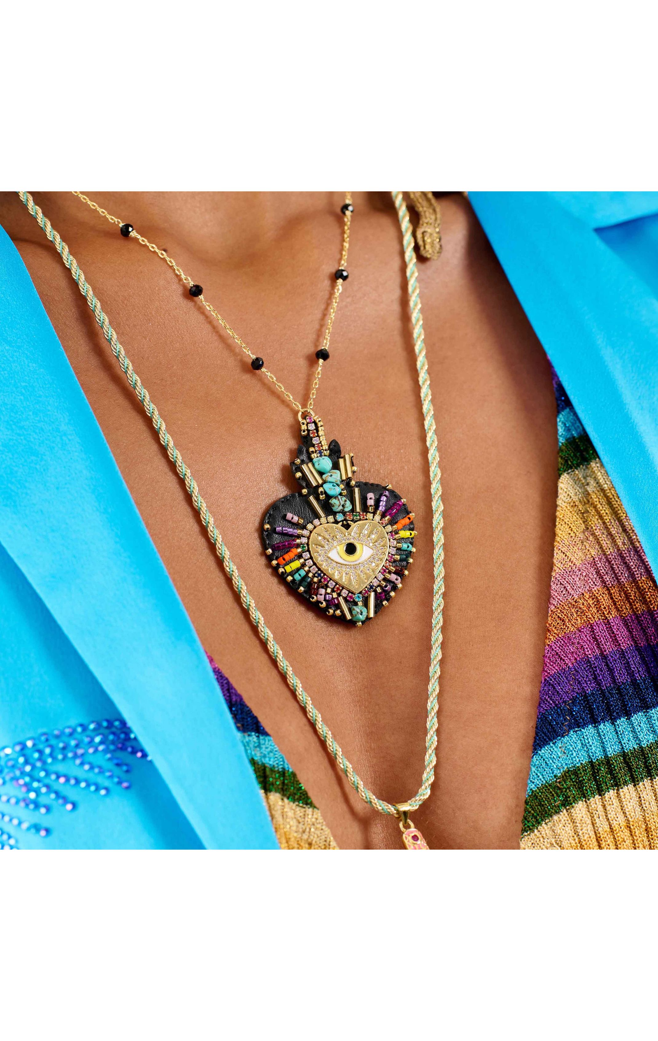 Necklace Fortuna Black