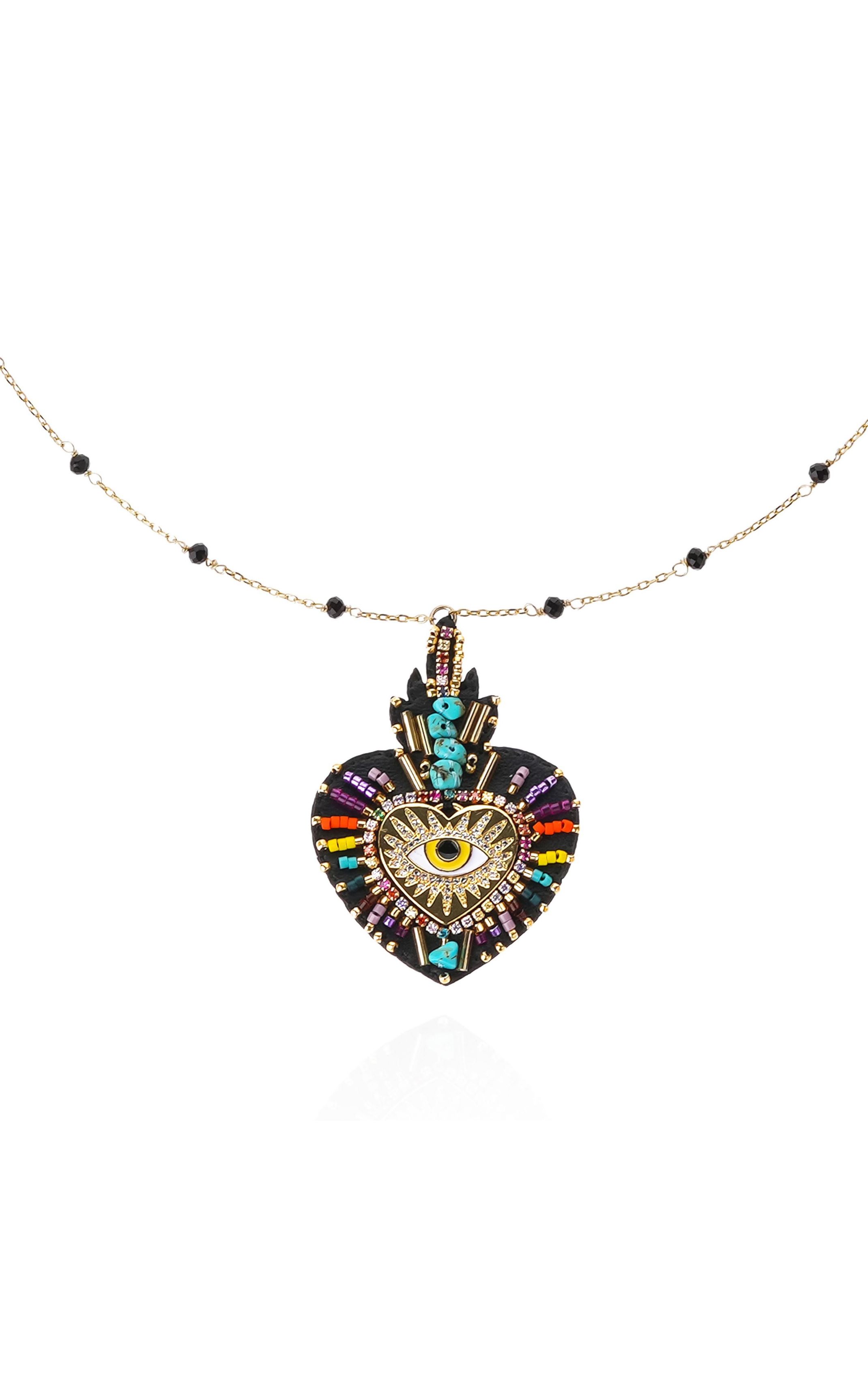 Necklace Fortuna Black
