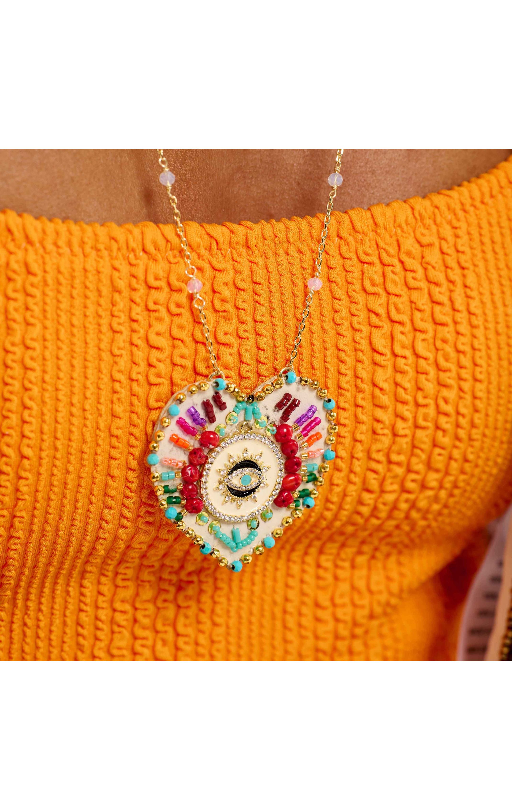 Collier Janeira Blanc