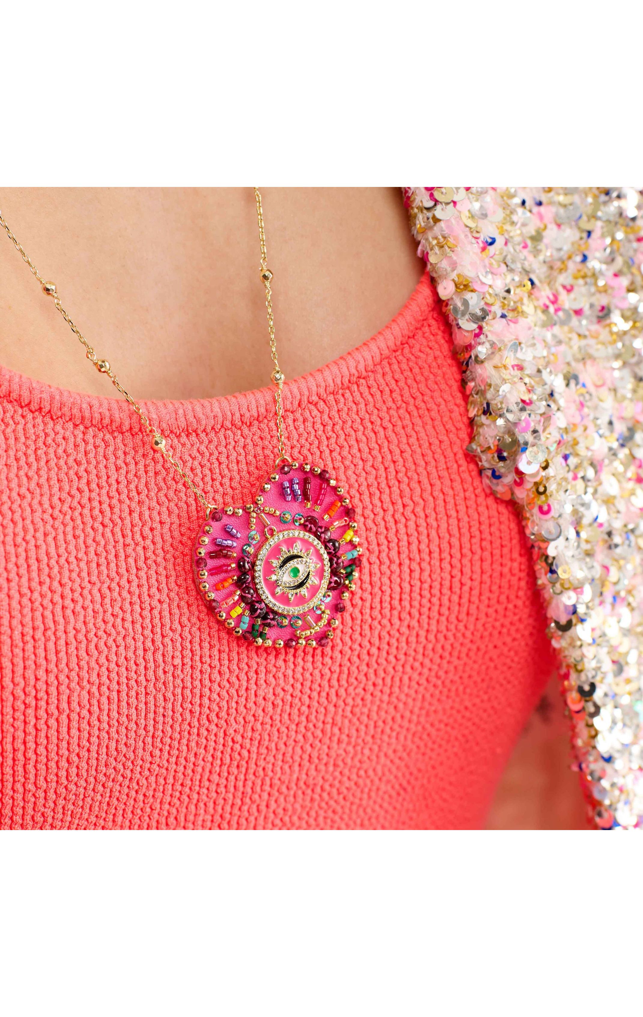 Necklace Janeira Pink