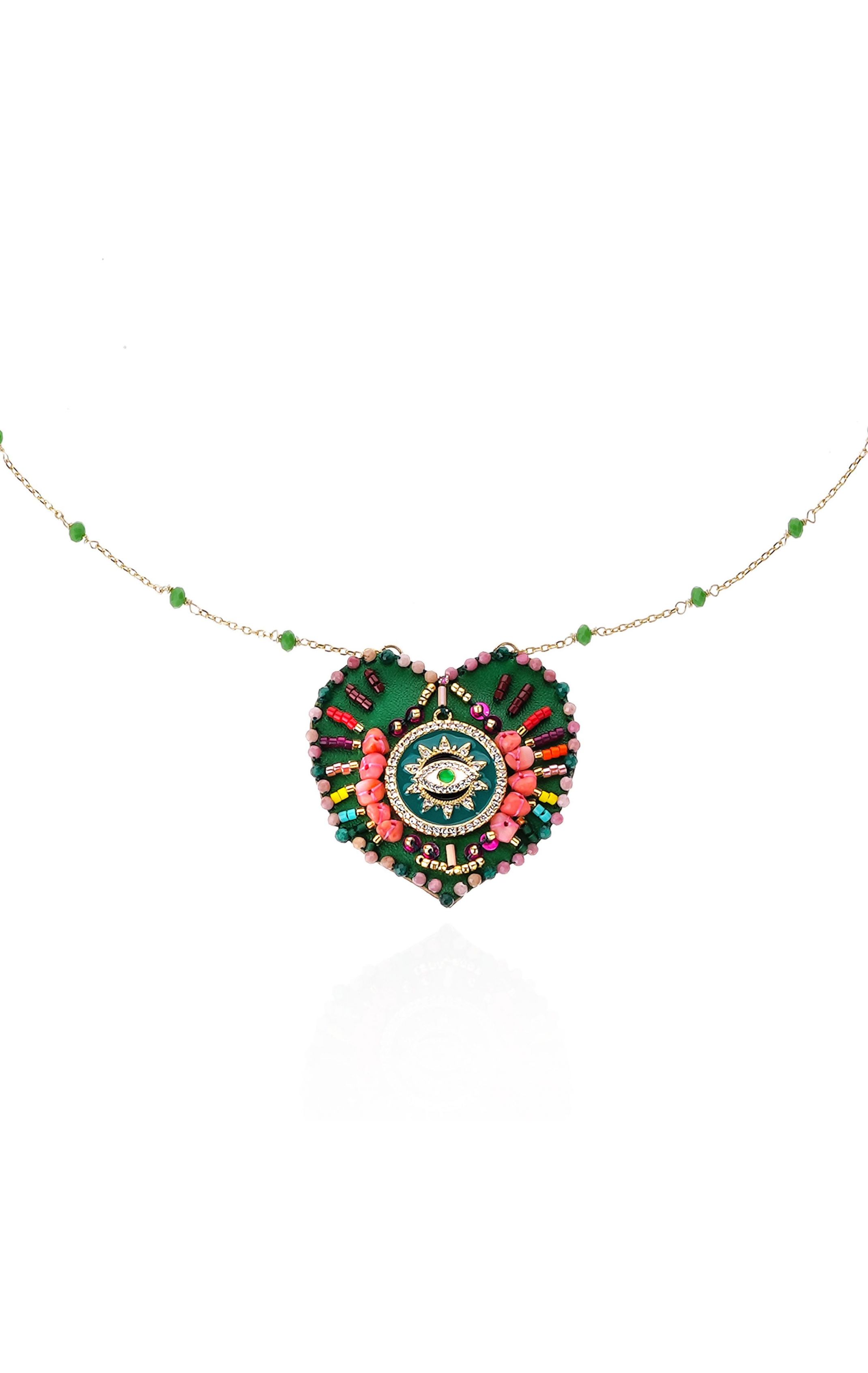 Collier Janeira Vert