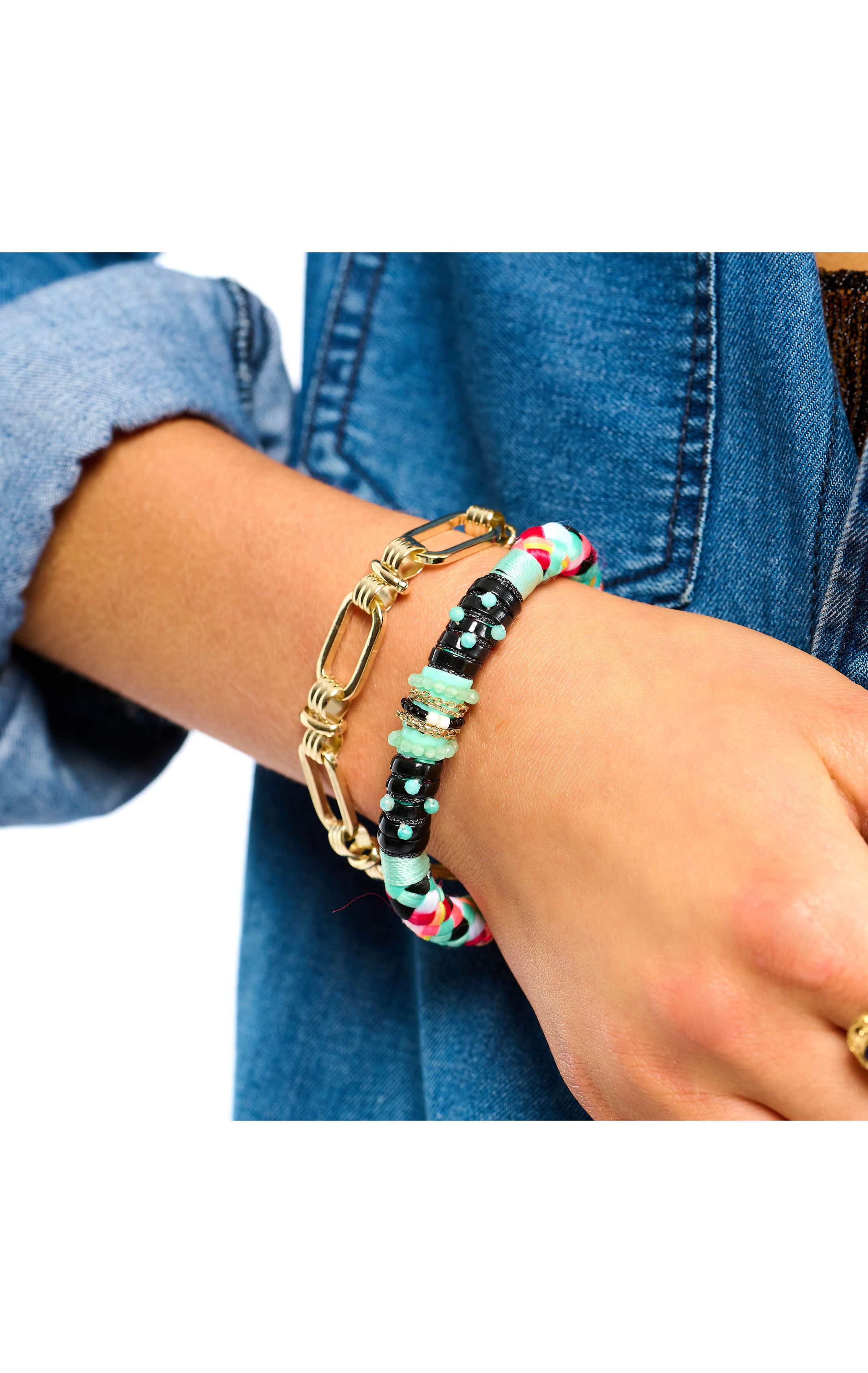 Bracelet Pyramid Gold