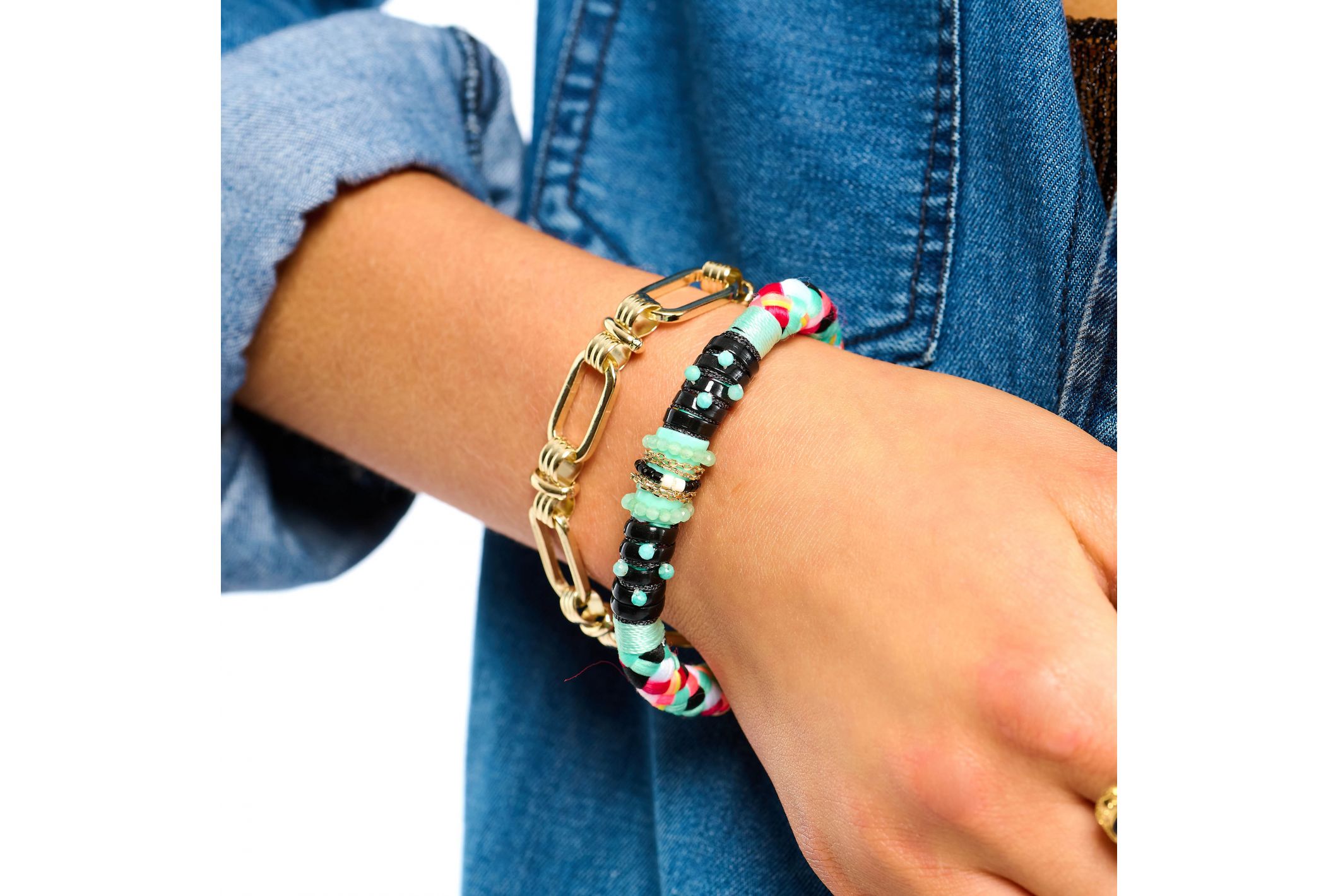 Bracelet Pyramid Gold