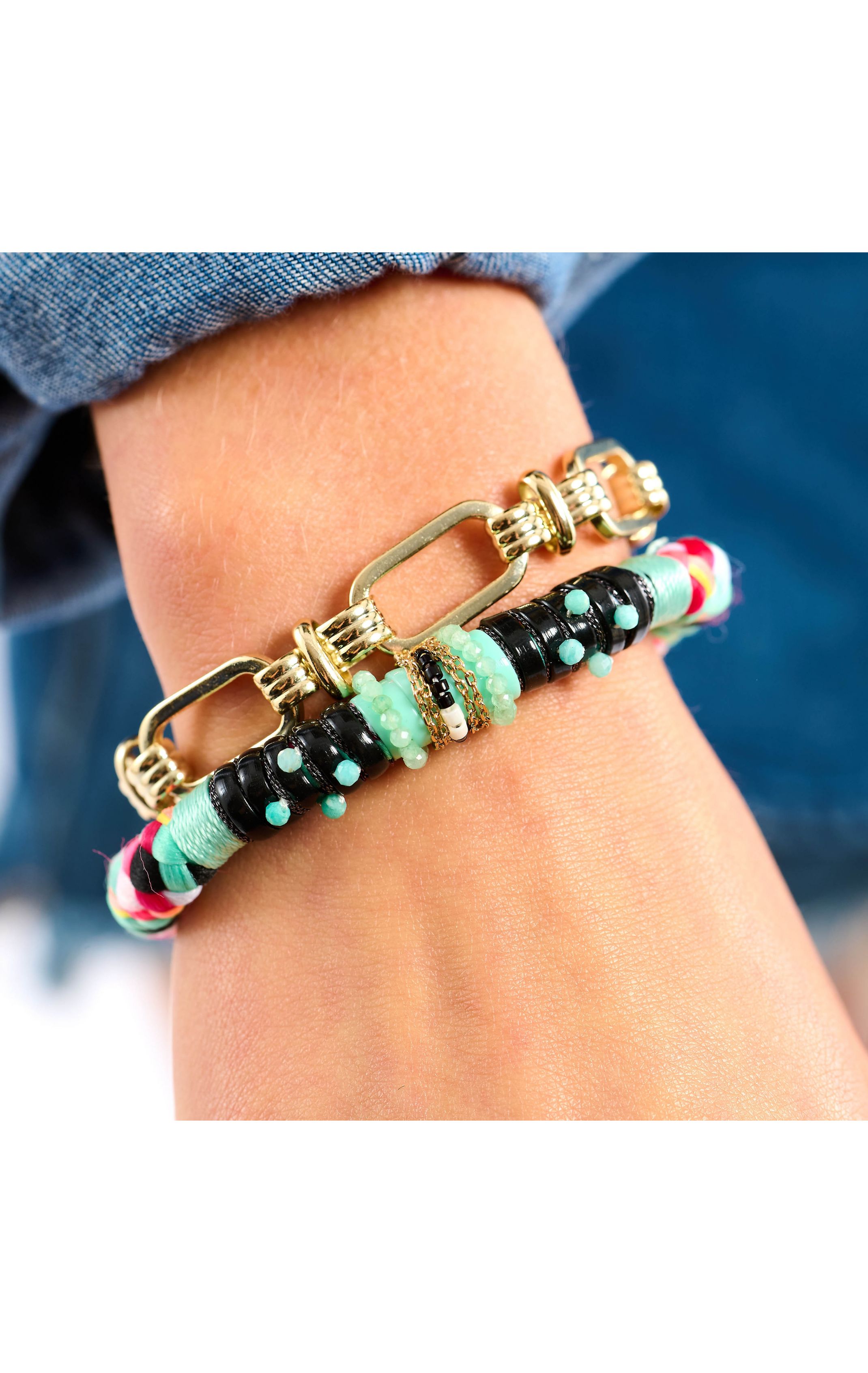Bracelet Pyramid Gold