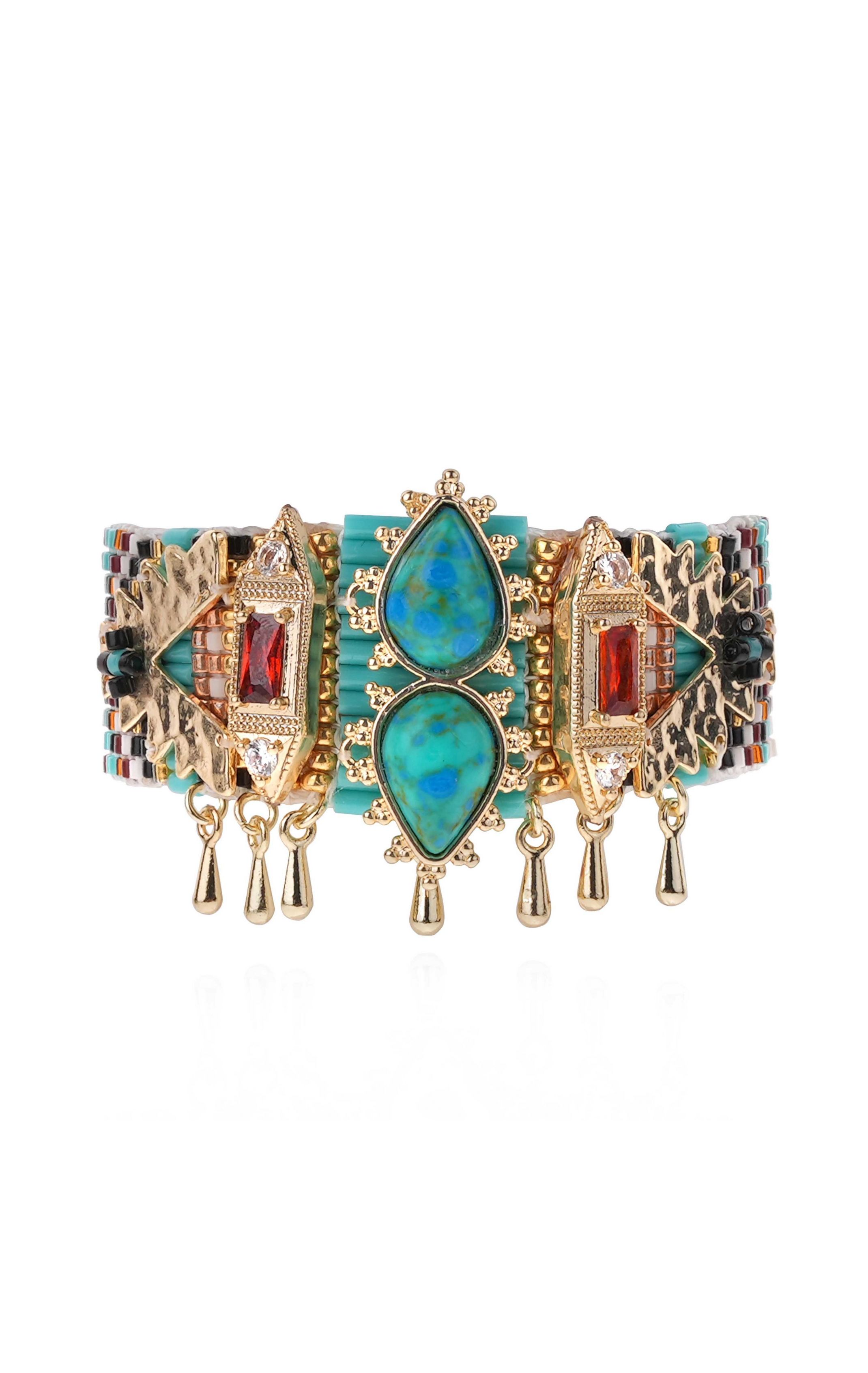 Manchette Ranya Turquoise
