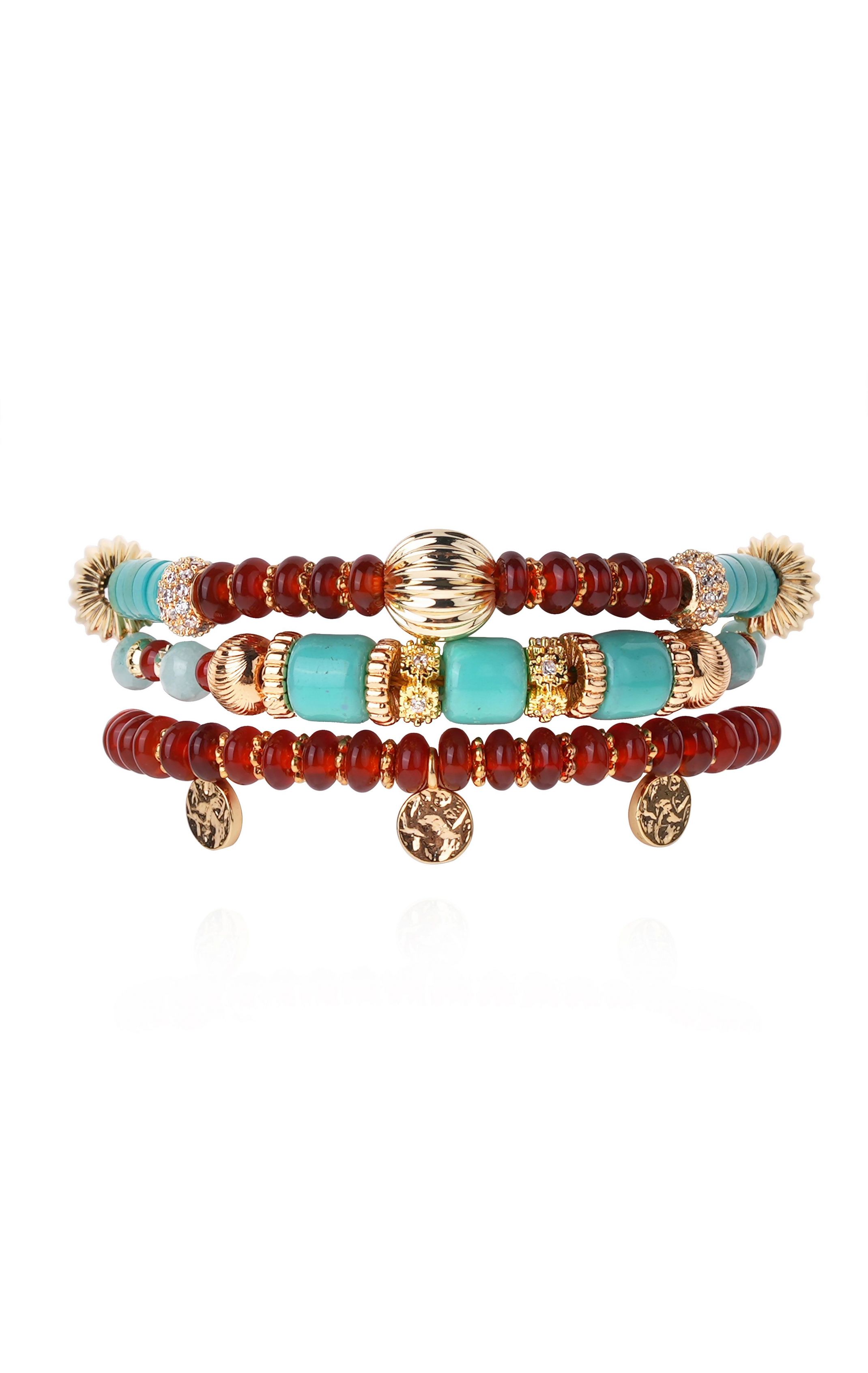 Manchette Jerba Turquoise