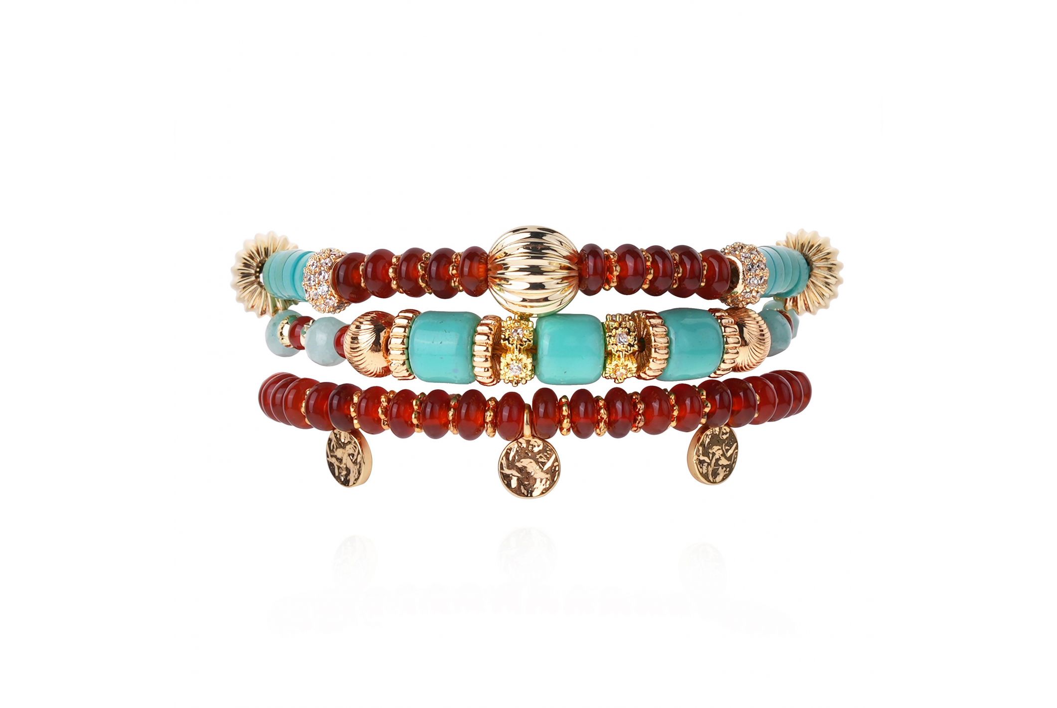 Manchette Jerba Turquoise