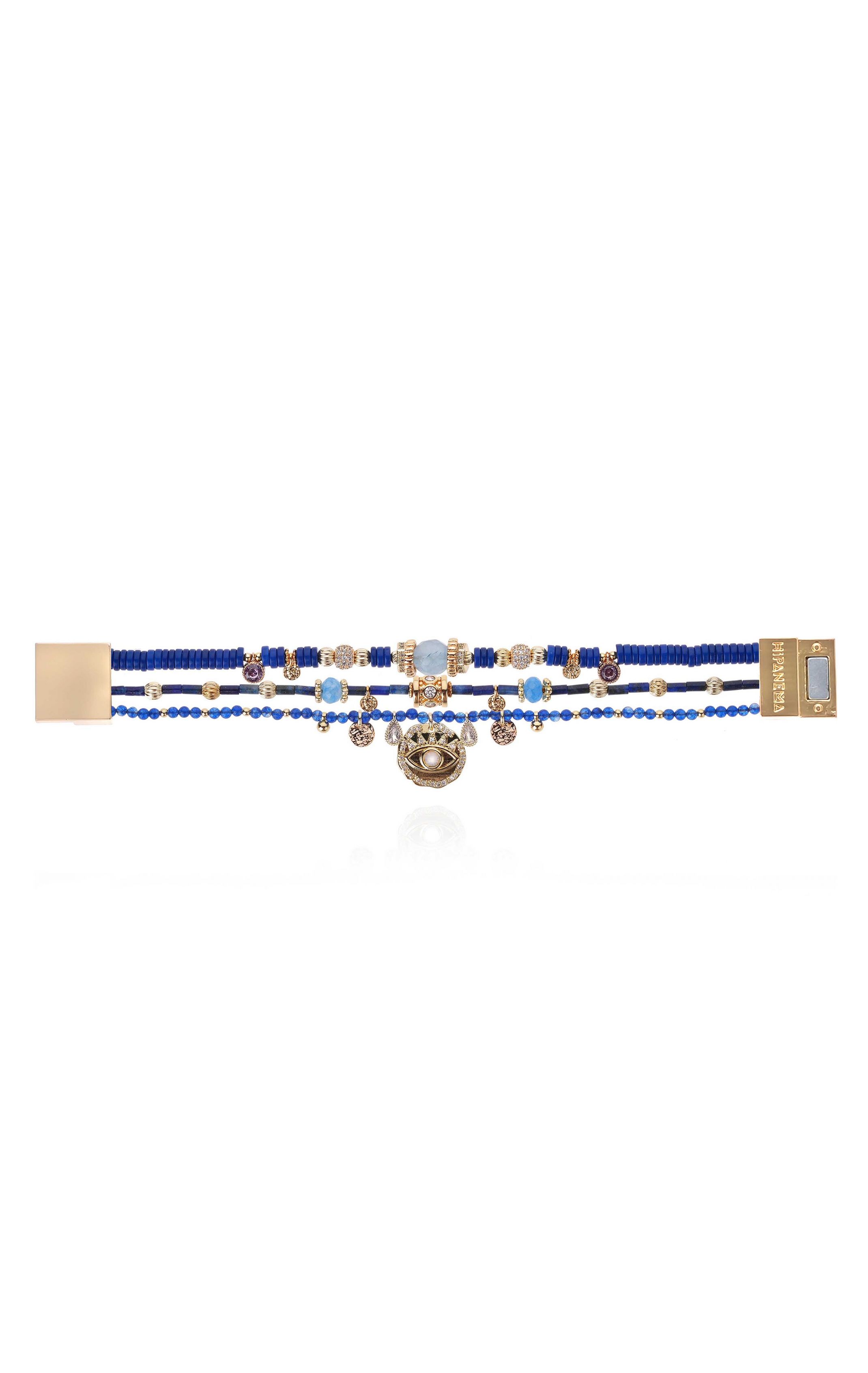 Manchette Leora Indigo